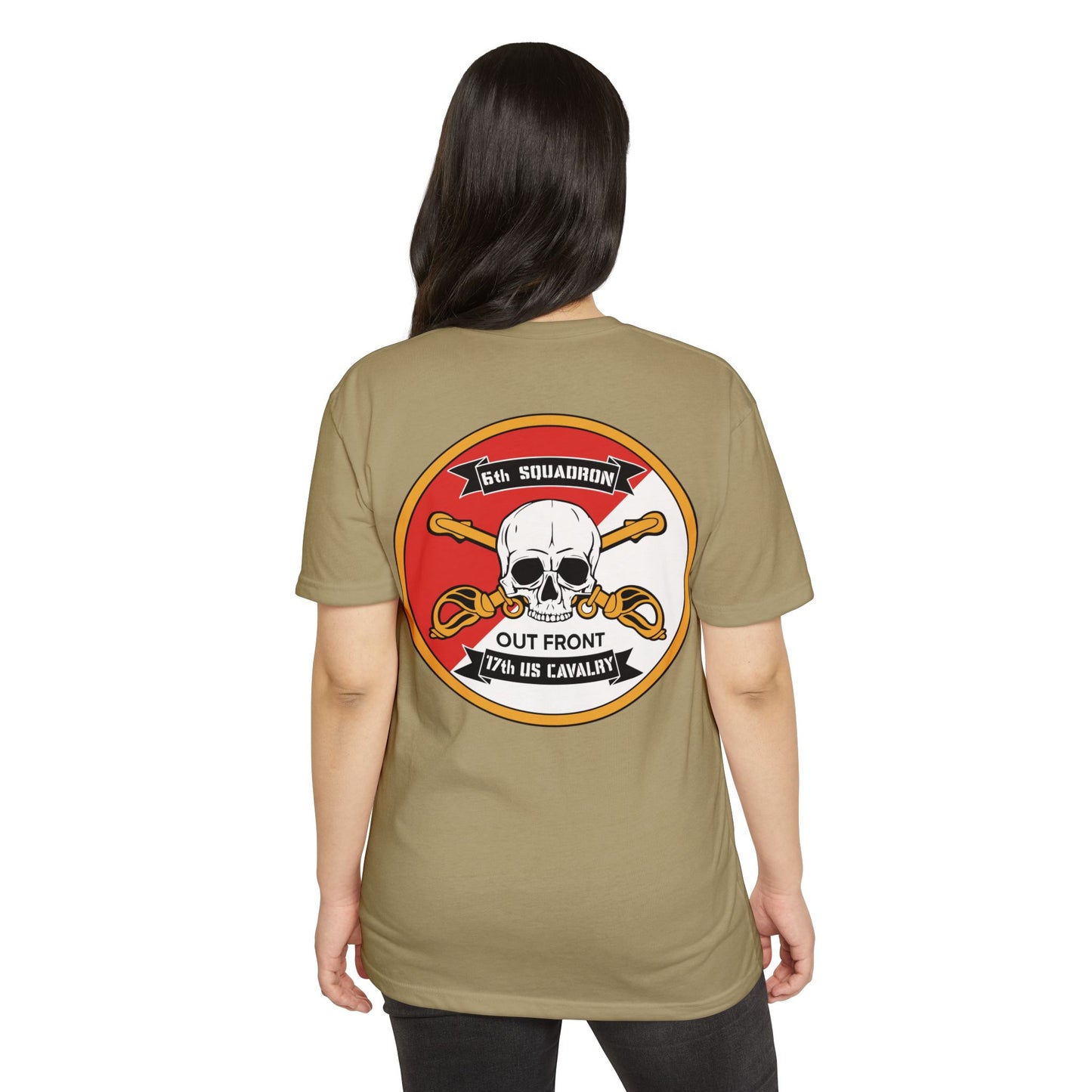6-17 AIR CAV Squadron 60% Cotton 40% Polyester PT CVC Jersey T-Shirt