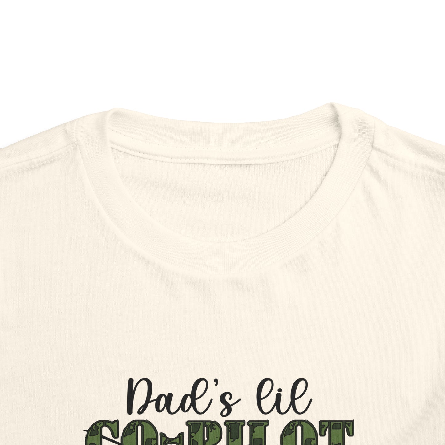 Dad’s Chinook Co-Pilot Toddler Short Sleeve Tee