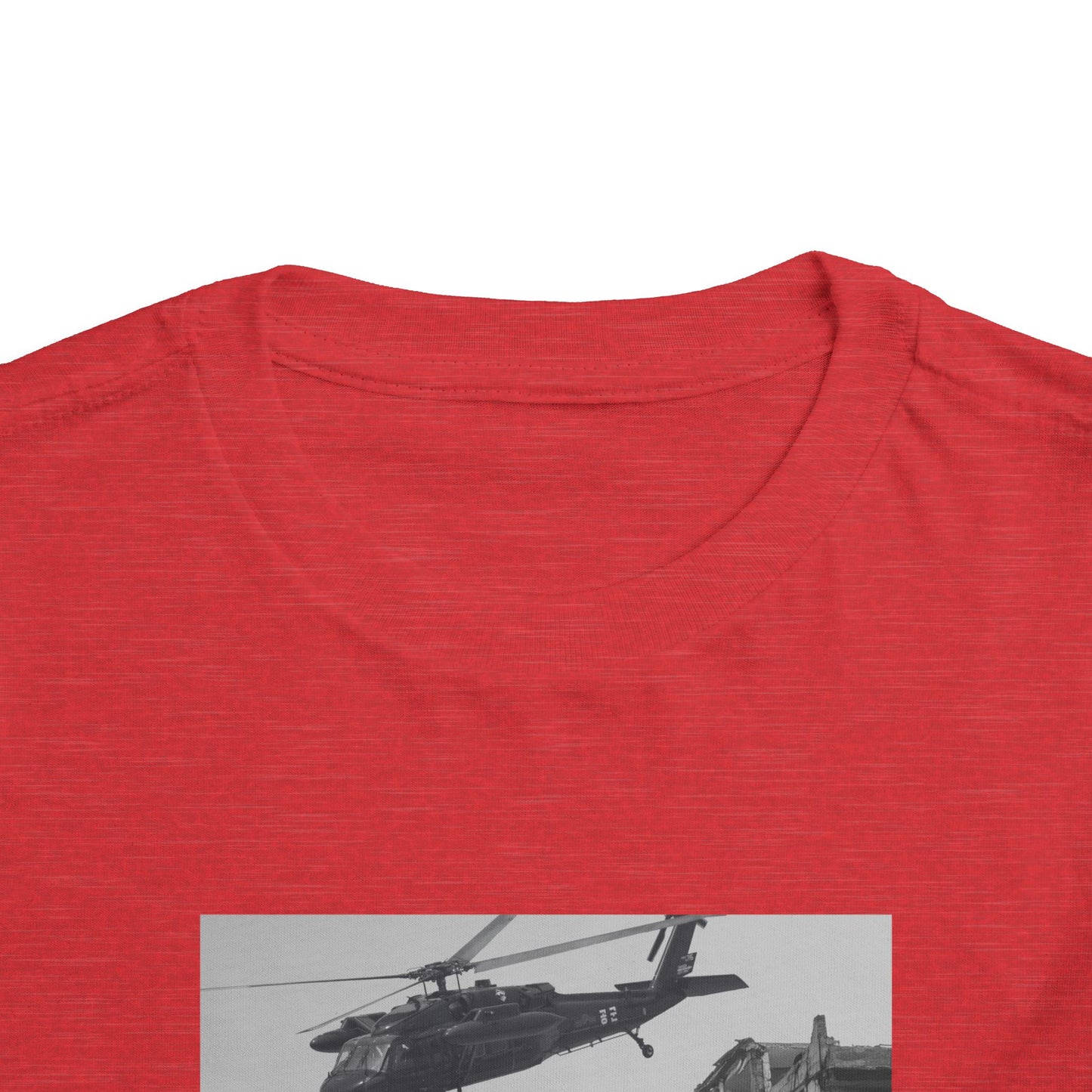 Funny Blackhawk Helicopter Dog Selfie | Toddler Graphic Shirt, Birthday Gift, Playtime Apparel, Pet Lovers