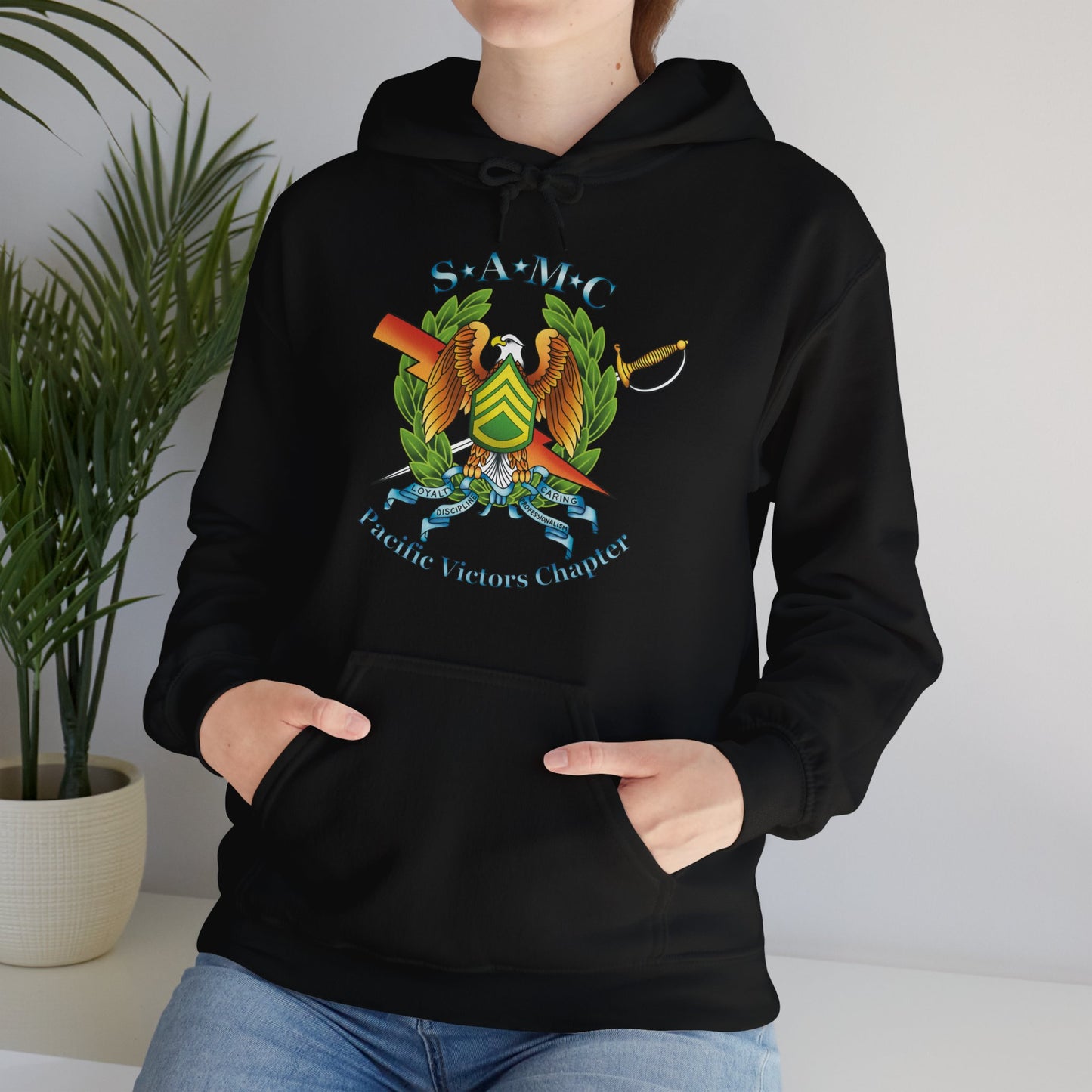 SAMC Heavy Blend Hooded Sweatshirt - Pacific Victors Chapter