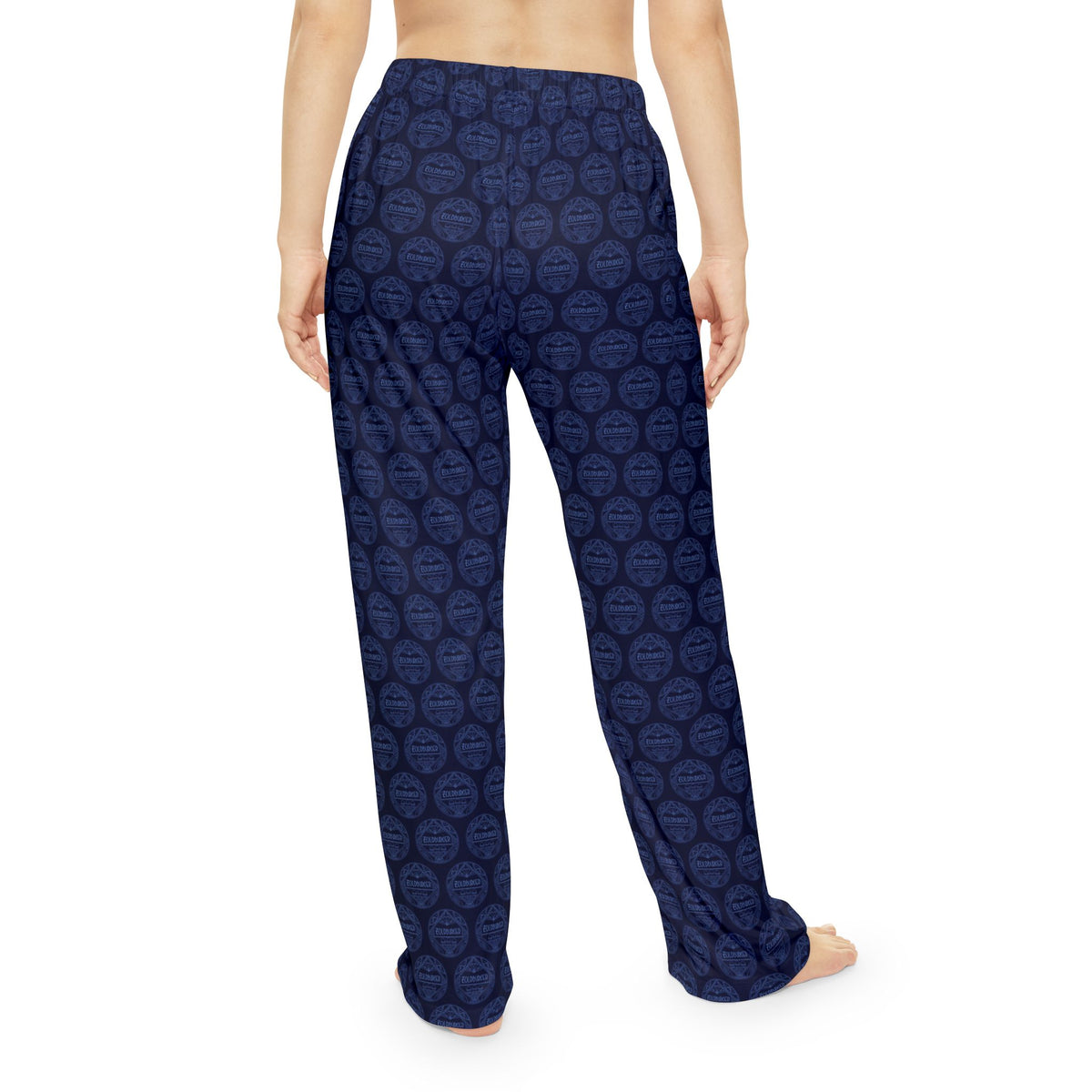 Women's ZOLDBURGER Navy Blue Patterned Pajama Pants
