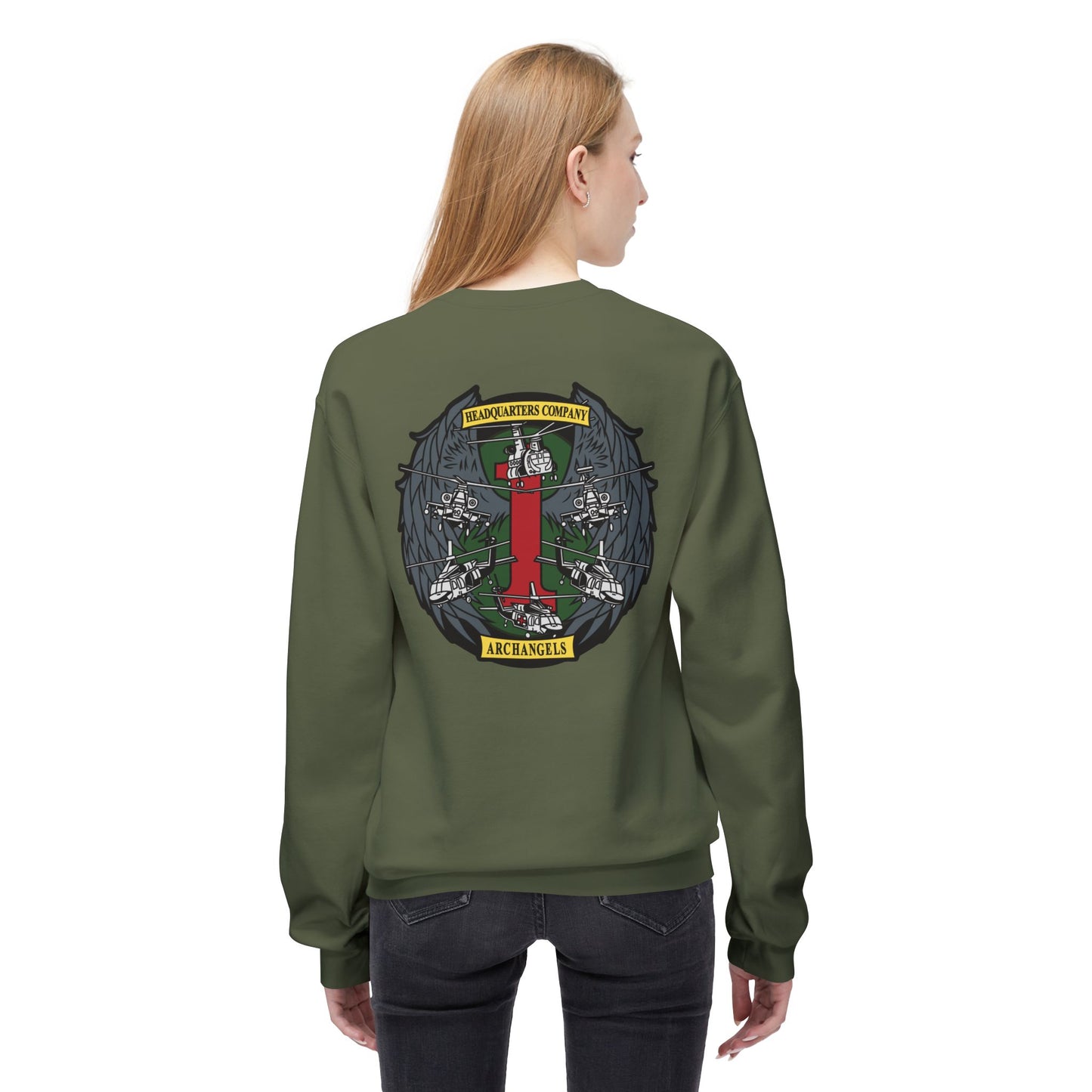1 CAB Archangels Headquarters Company Crewneck Sweatshirt
