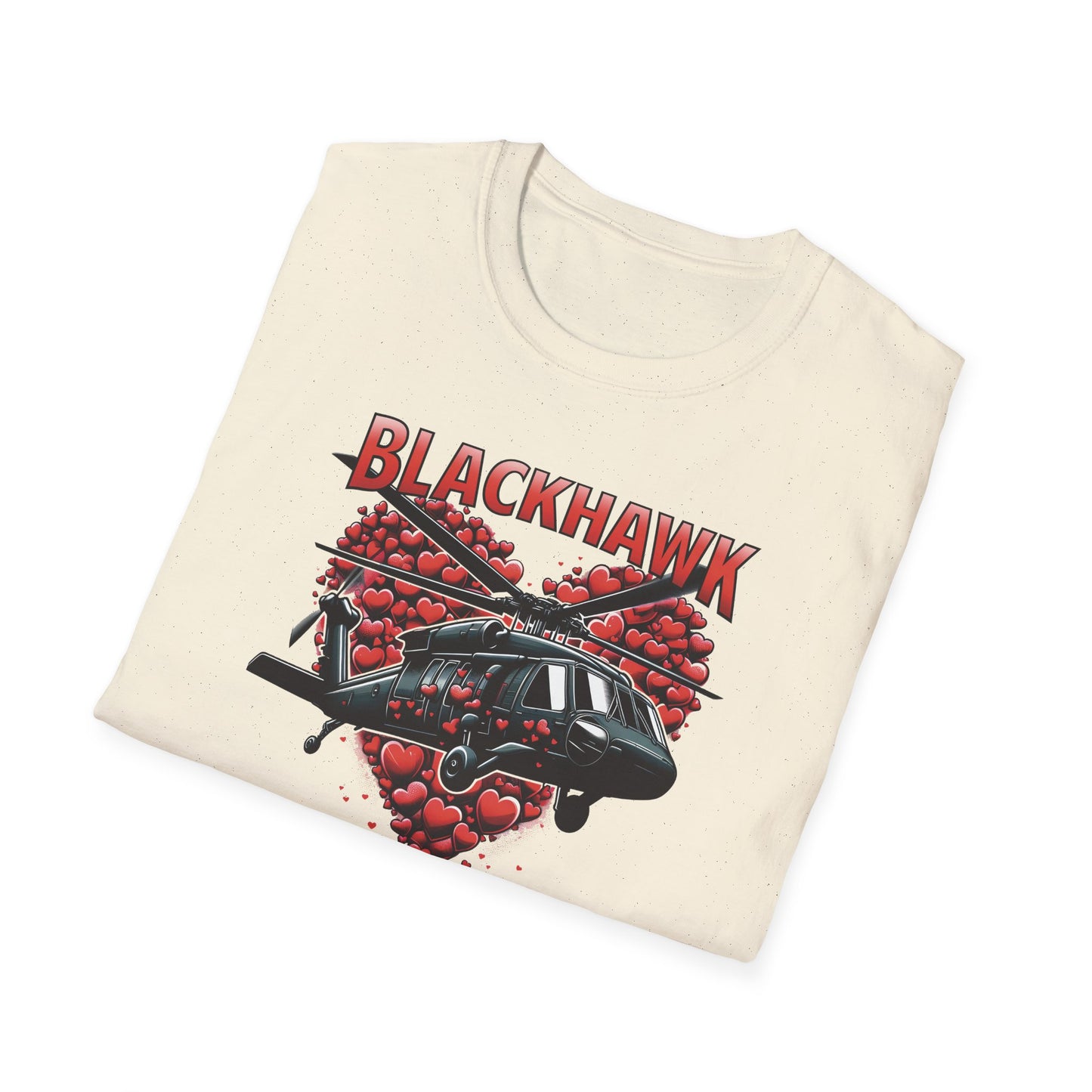 Blackhawk Valentine Unisex Softstyle T-Shirt