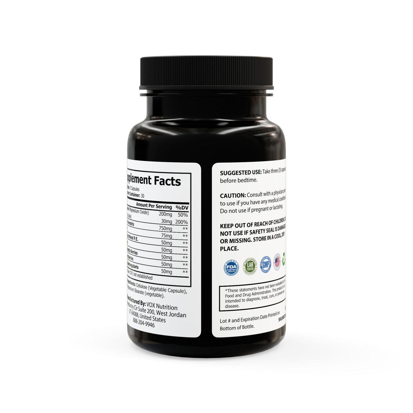 The Lift Equation Magnesium Zinc Supplement (90 Capsules)