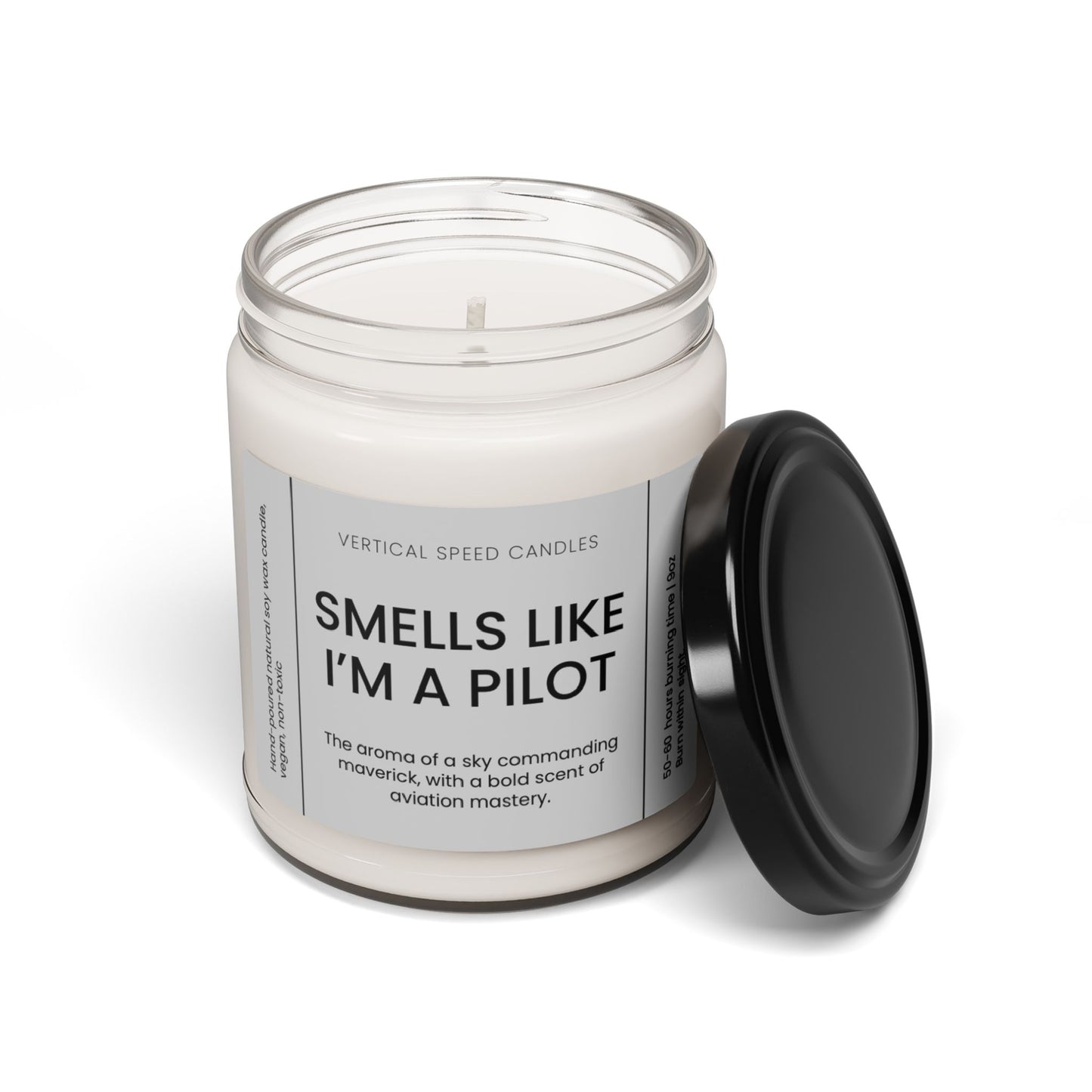 Smells Like I’m A Pilot Scented Soy Candle, 9oz