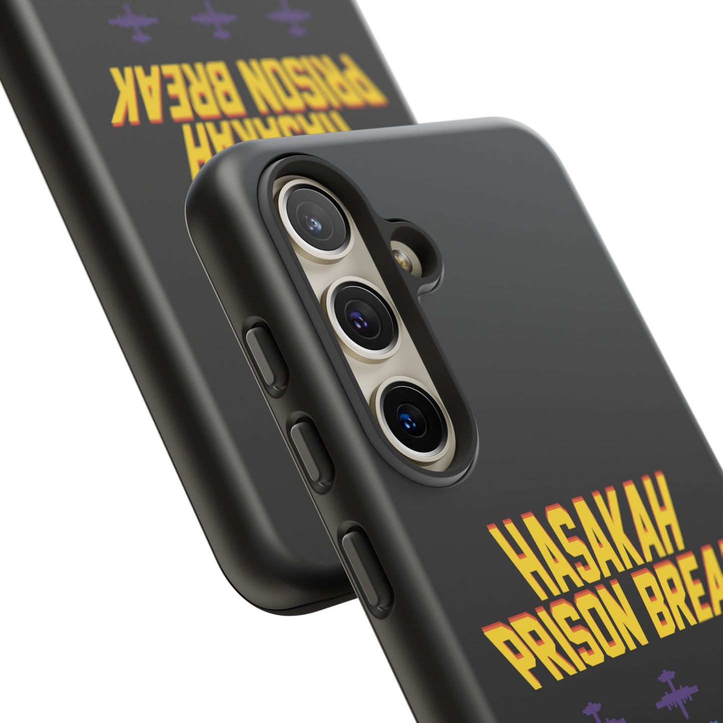 Phone Case — "Hasakah Prison Break" Retro Arcade Game Over Design