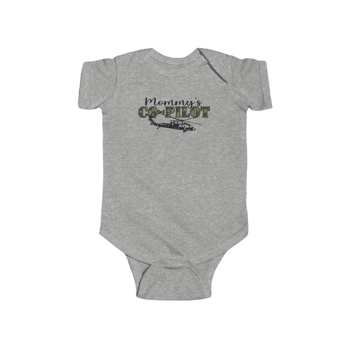 Mommy’s Blackhawk Co-Pilot Infant Fine Jersey Bodysuit