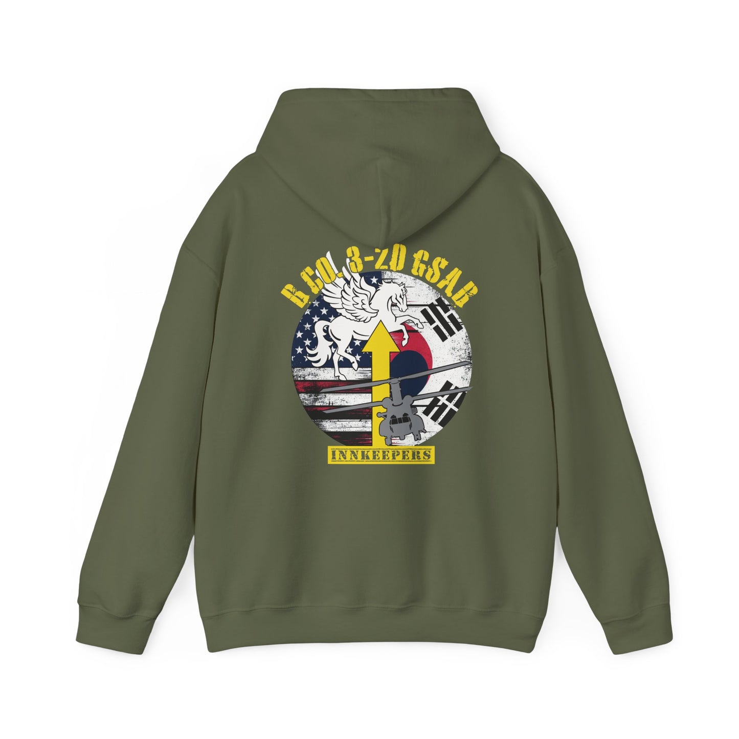 INNKEEPERS 3-2D GSAB Unisex Heavy Blend Hooded Sweatshirt (New Design)