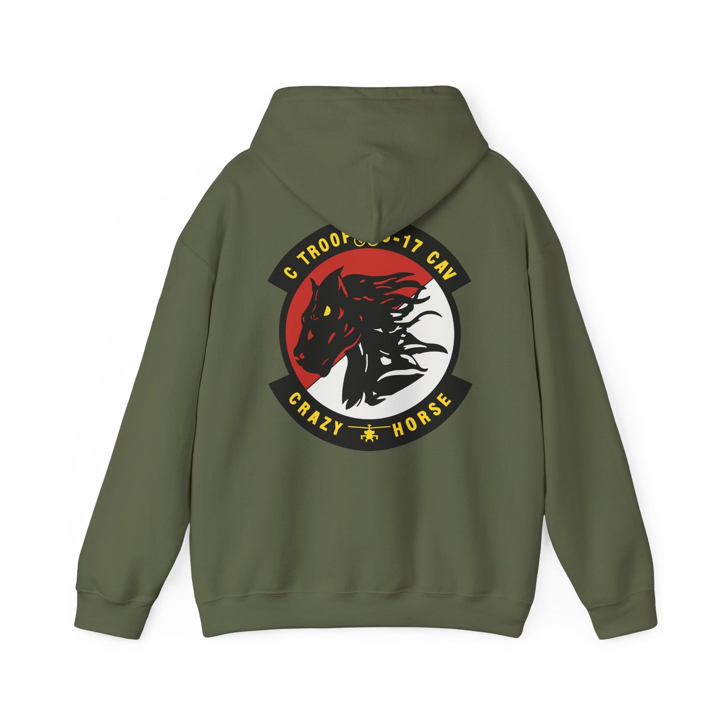 6-17 AIR CAV Charlie Troop Unisex Heavy Blend Hooded Sweatshirt