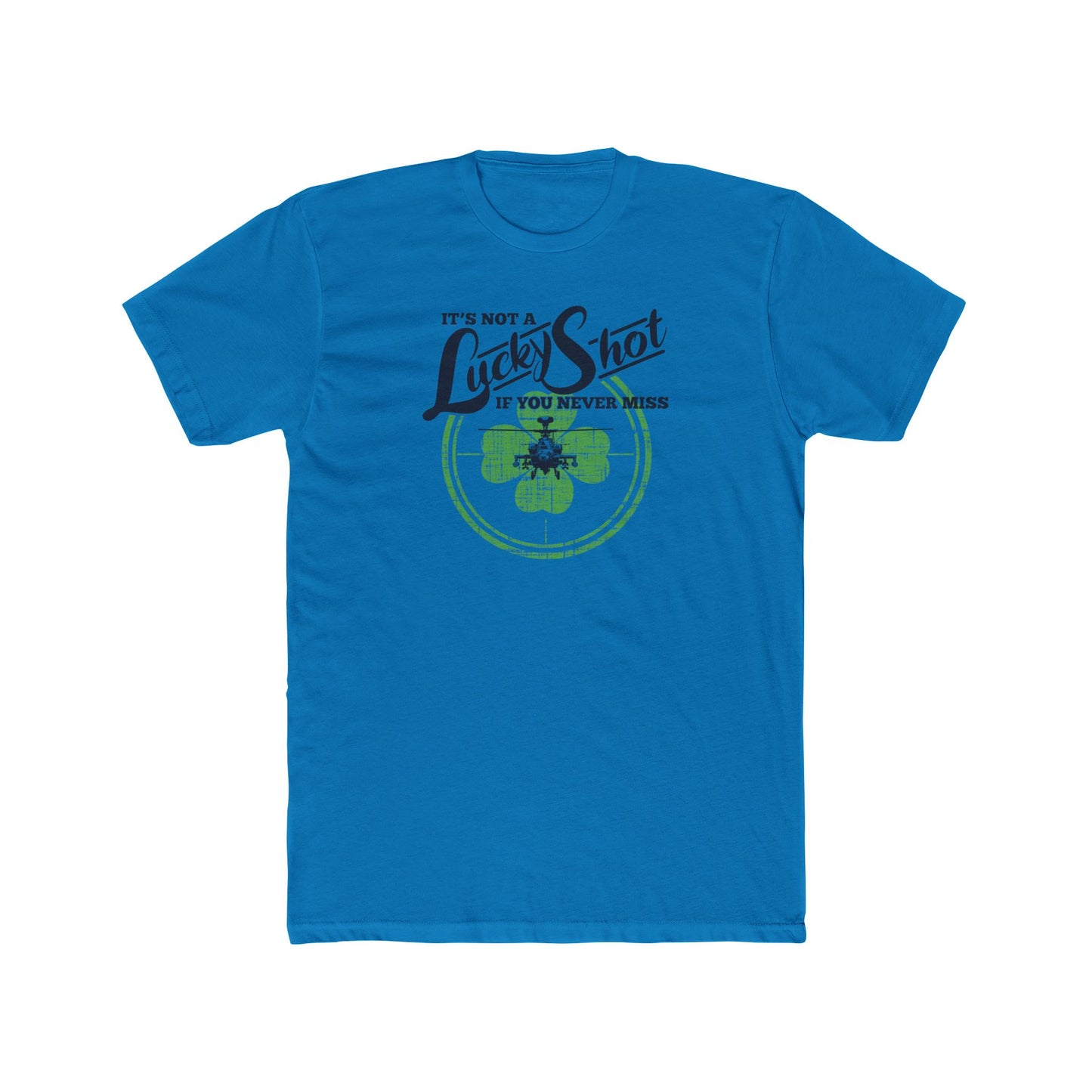 Lucky Shot 100% Cotton Crew Tee