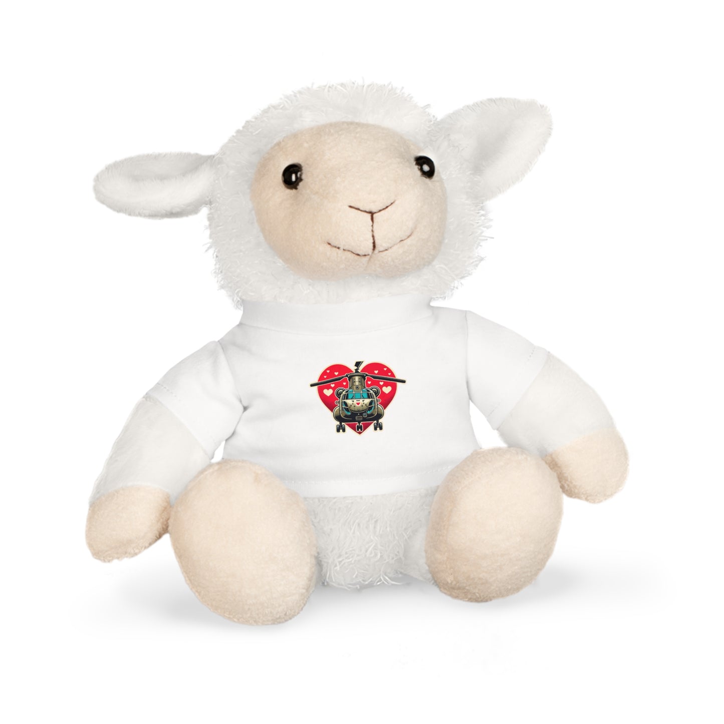 Medium Plushie Toy with Chinook Valentine T-Shirt