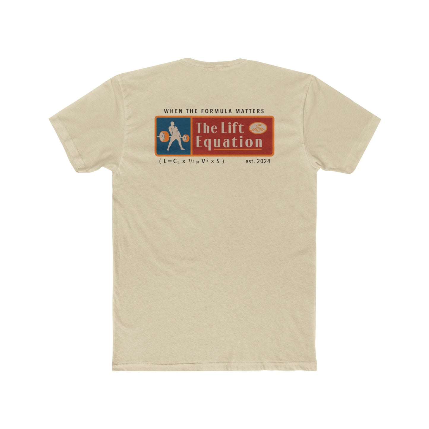 The lift Equation Vintage 100% Cotton Crew Tee