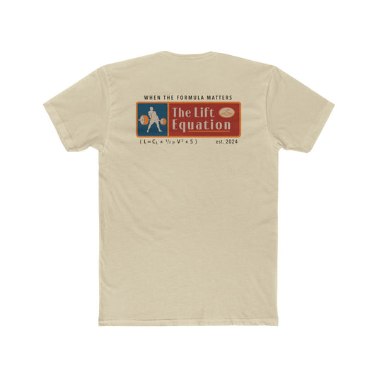 The lift Equation Vintage 100% Cotton Crew Tee