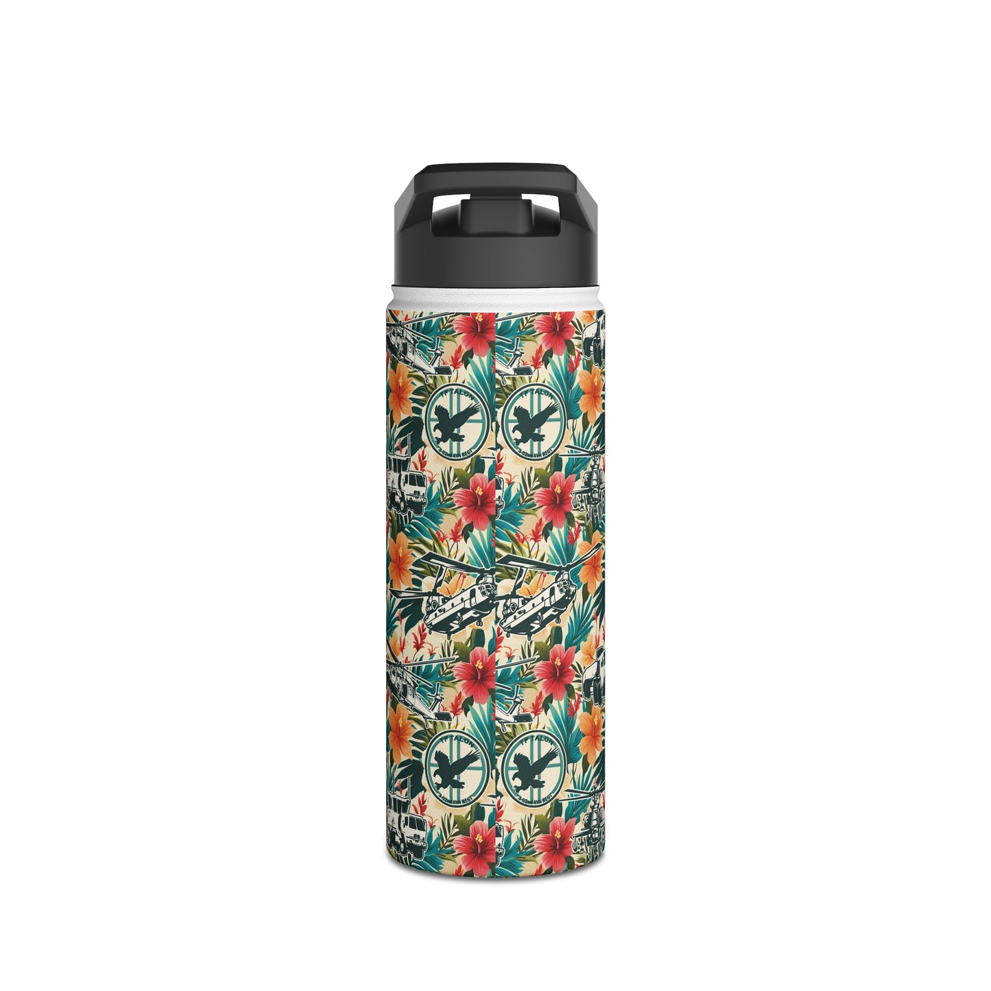 Tropic Thunder Stainless Steel Water Bottle, Standard Lid