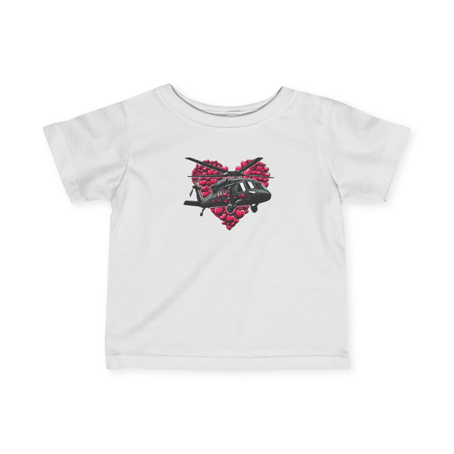 Infant Blackhawk Valentine Fine Jersey Tee