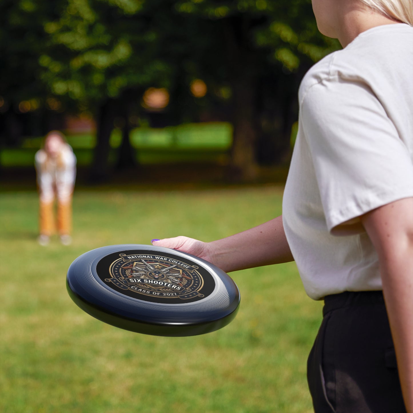National War College Six Shooters Ultimate Wham-O Frisbee