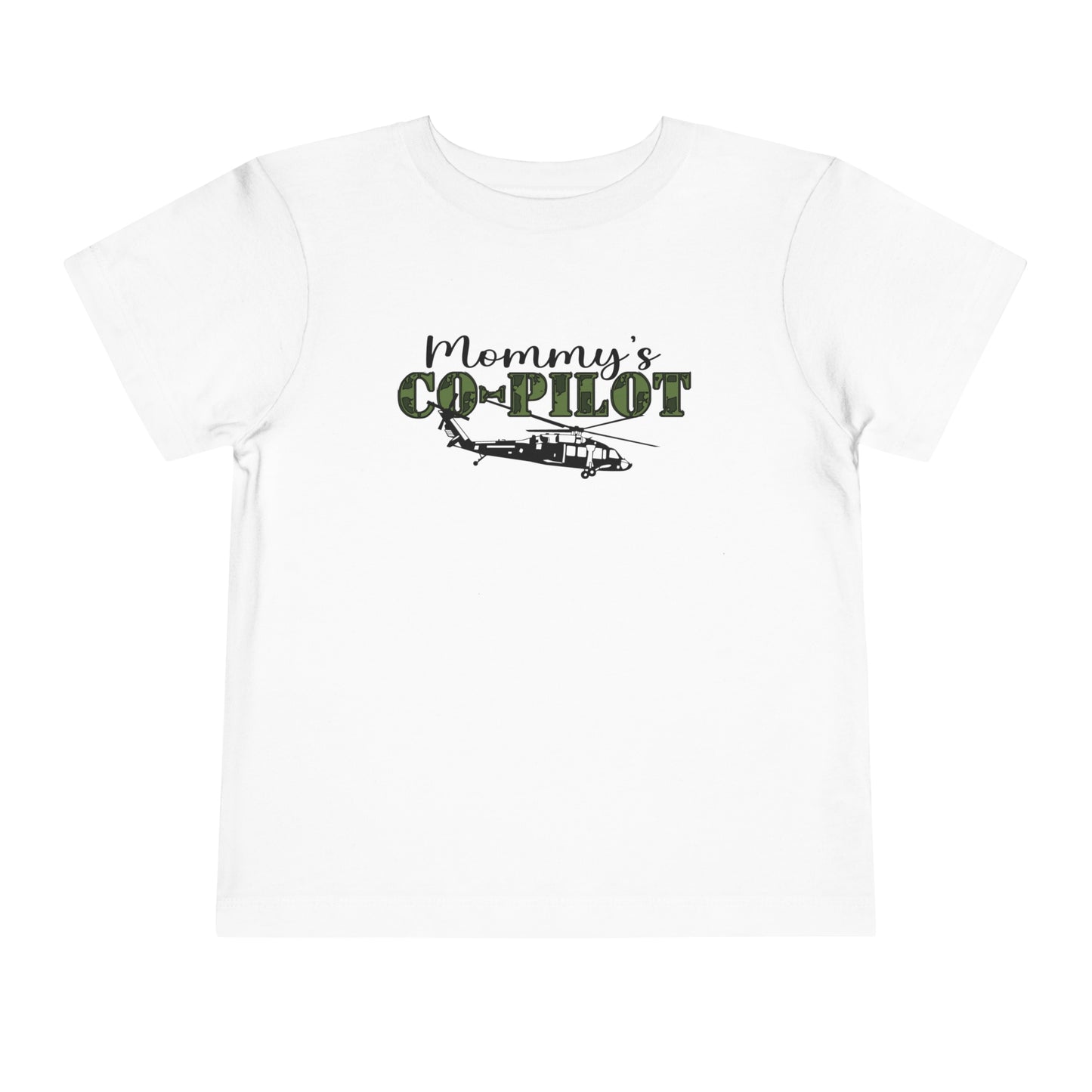 Mommy’s Blackhawk Co-Pilot Toddler Short Sleeve Tee