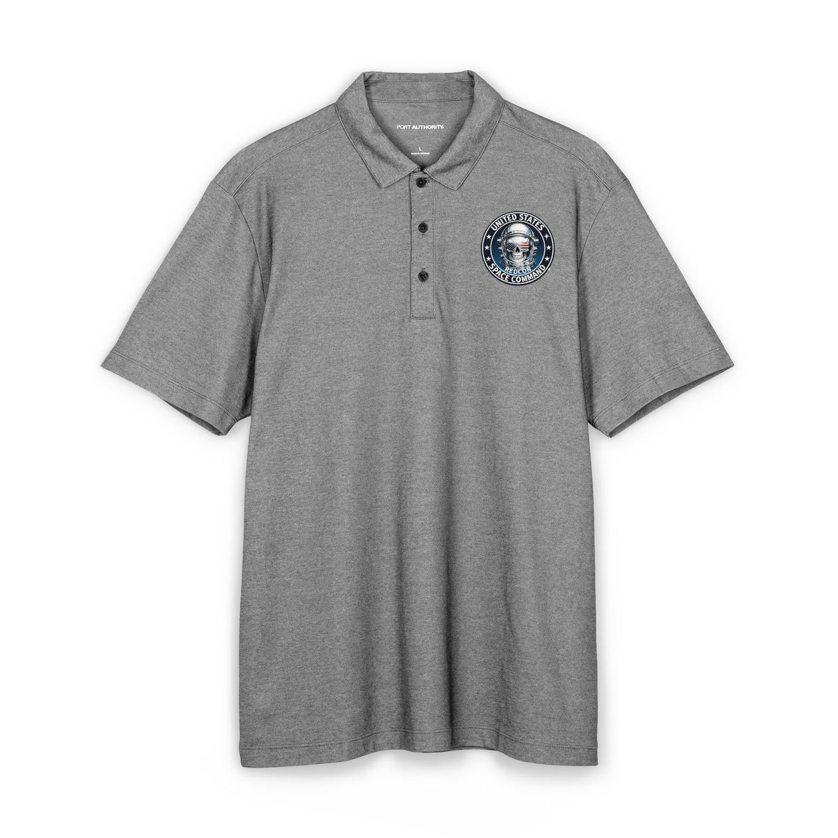U.S. Space Command Skull Astronaut REDCON Men’s Polo Shirt