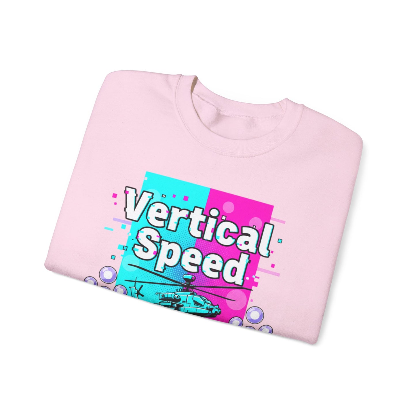 Vertical Speed Sweatshirt | Y2K Retro Tech, pixel aesthetic