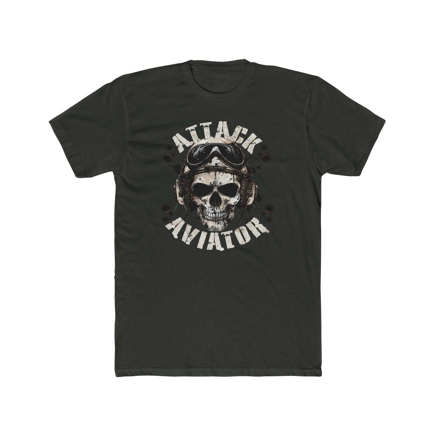 ATTACK AVIATOR 100% Cotton Crew Tee