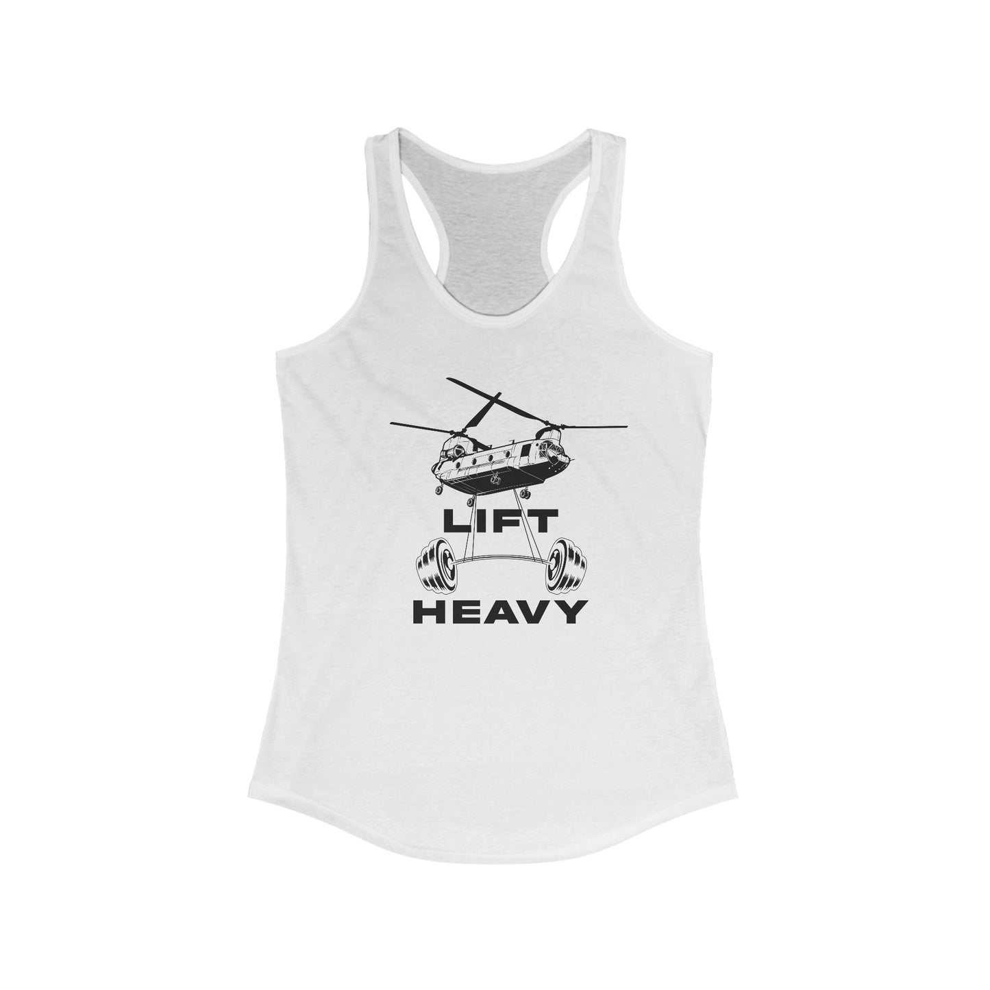 Lift Heavy Women's Ideal Racerback Tank