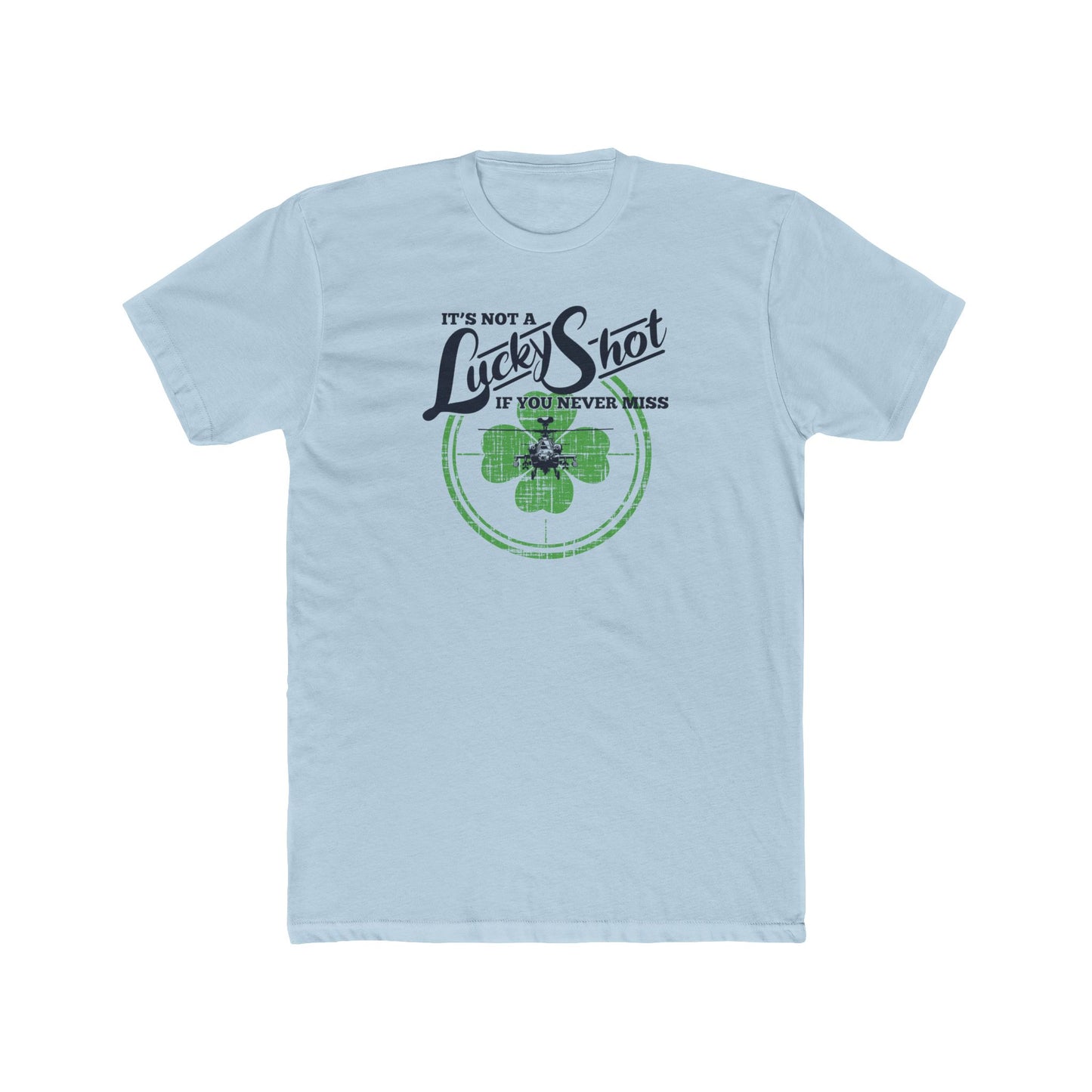 Lucky Shot 100% Cotton Crew Tee