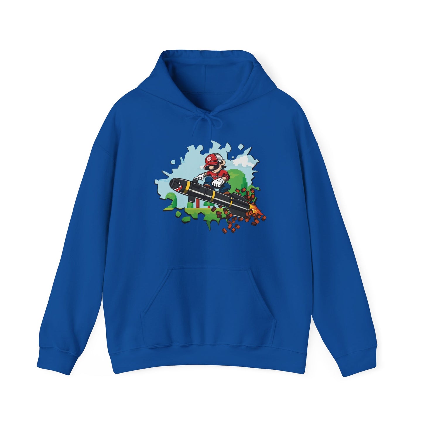 Game On! Apache Hellfire Heavy Blend Hooded Sweatshirt