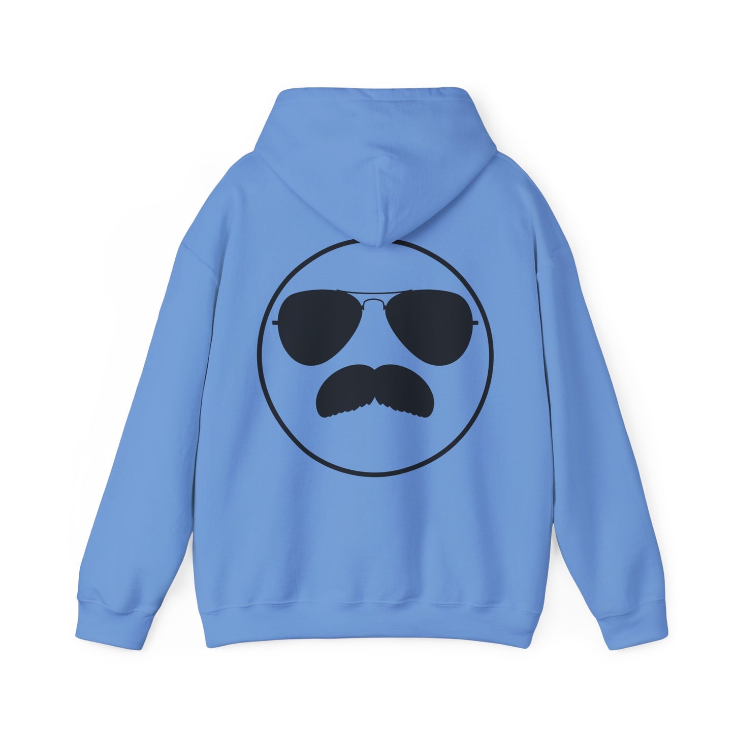Mustache Aviator Hoodie - Unisex Heavy Blend Sweatshirt