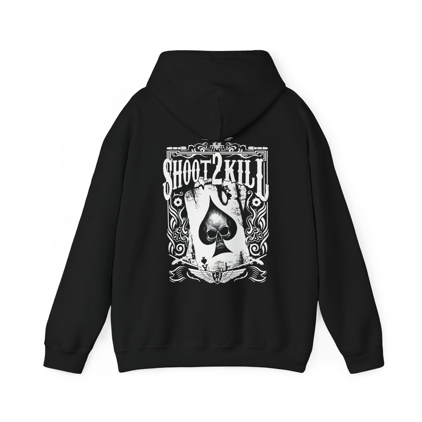 4-2 AB Shoot2Kill Heavy Blend Hooded Sweatshirt