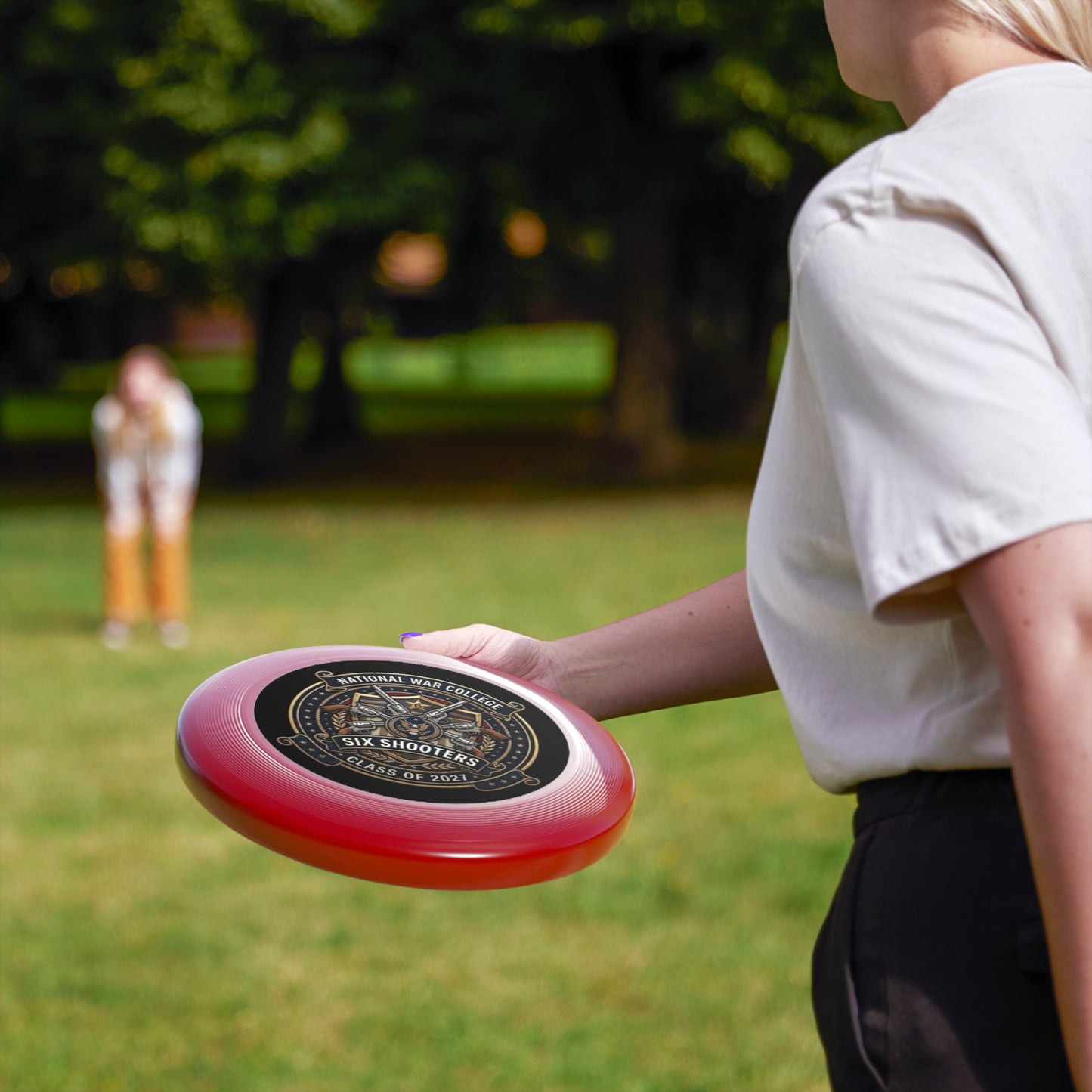 National War College Six Shooters Ultimate Wham-O Frisbee
