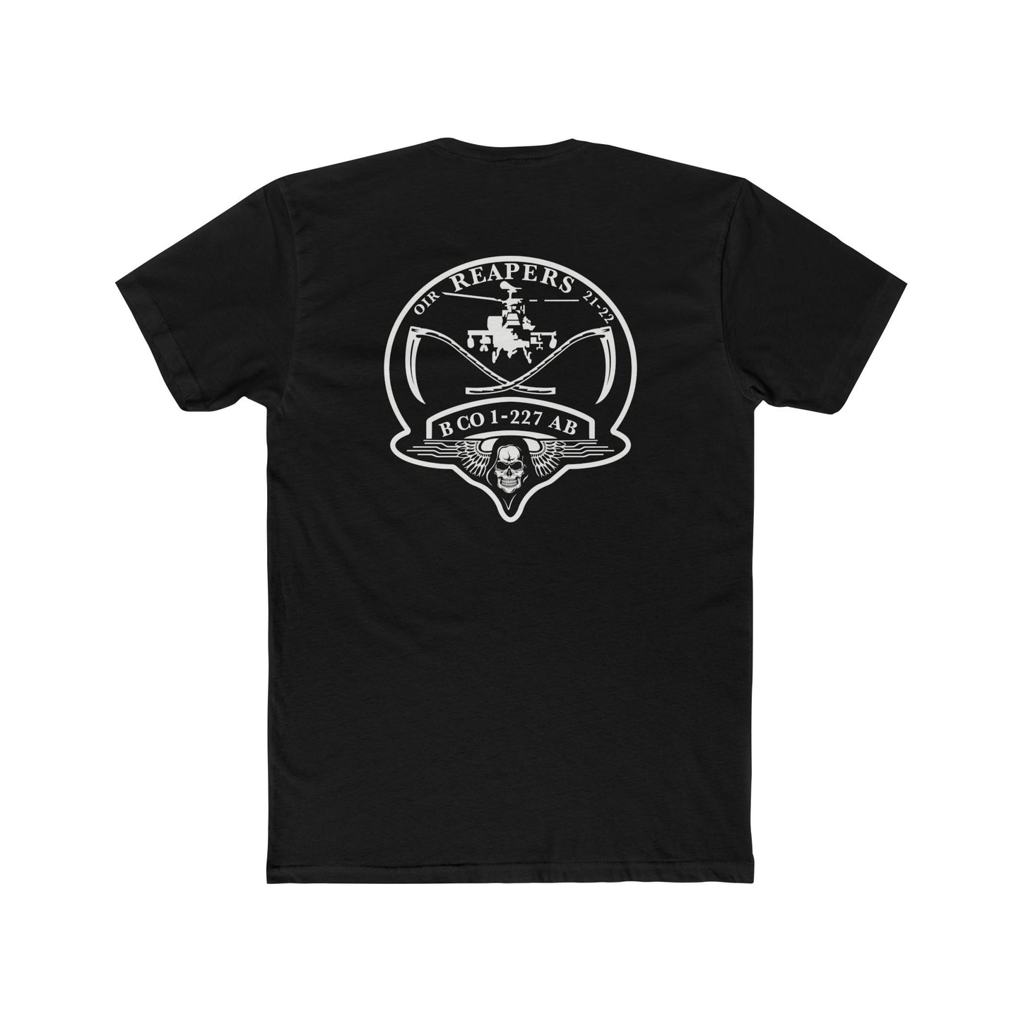 1-227 Reapers OIR 21-22 100% Cotton Crew Tee