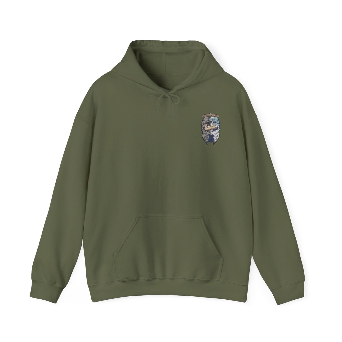 Bravo 7/158th AVN REGT Heavy Blend Hooded Sweatshirt