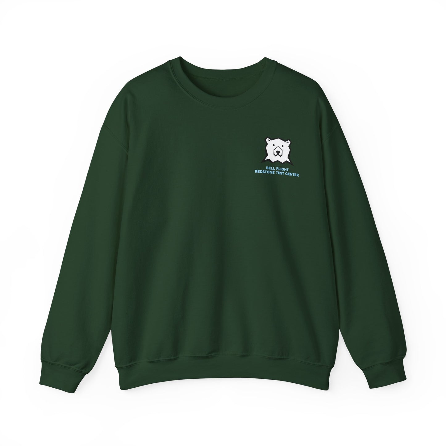Bell 525 Icing Trials Crewneck Sweatshirt 50/50 Cotton-Poly