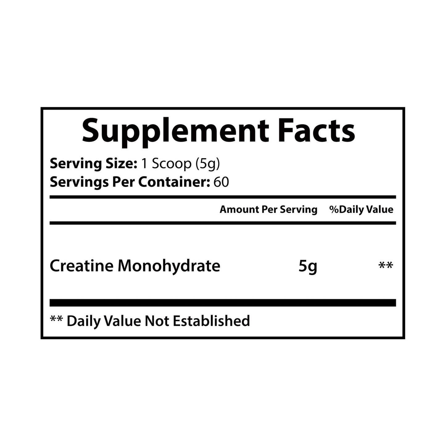 The Lift Equation Creatine Monohydrate Supplement (300g, 10.58oz)