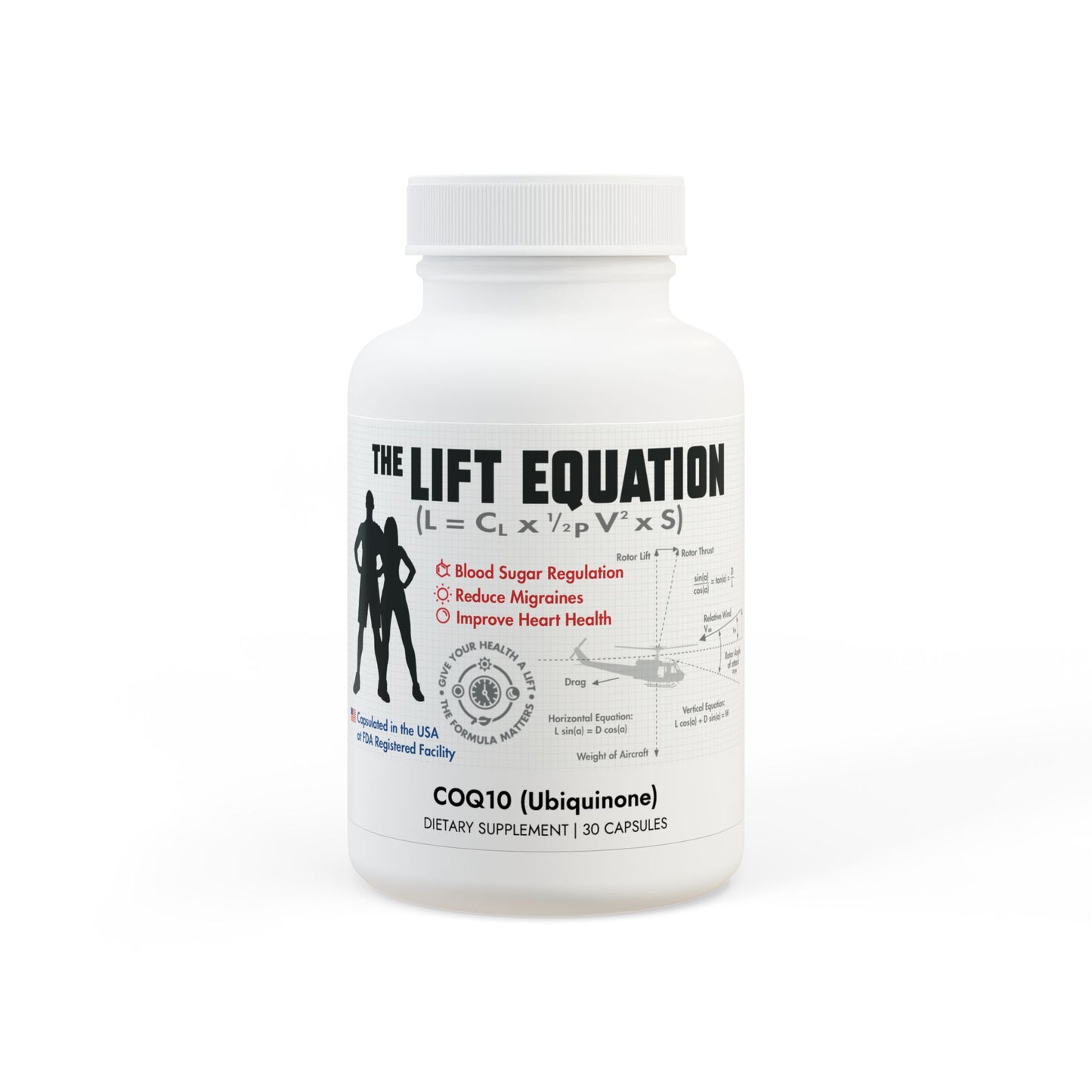 The Lift Equation CoQ10 (Ubiquinone) Supplement (30 Capsules)