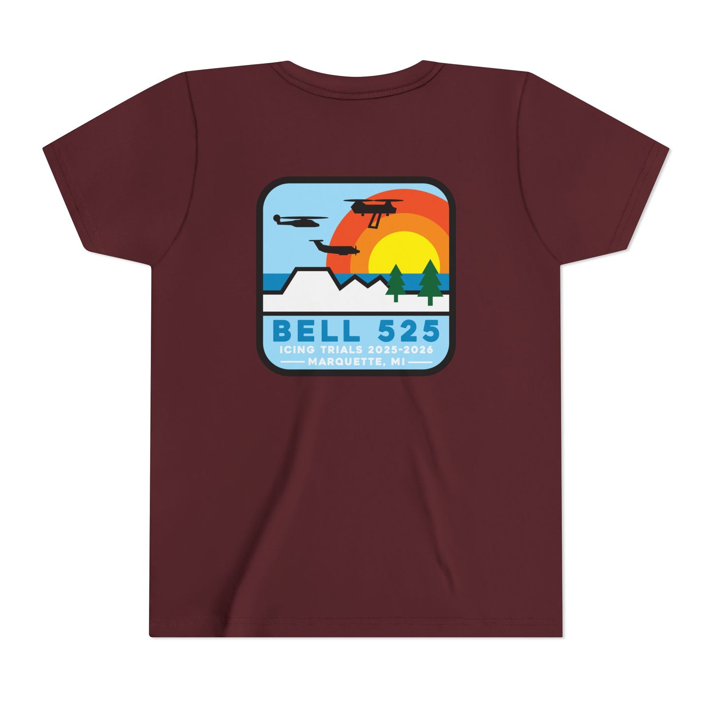 Youth Bell 525 Icing Trials 100% CottonTee — *Youth Size*