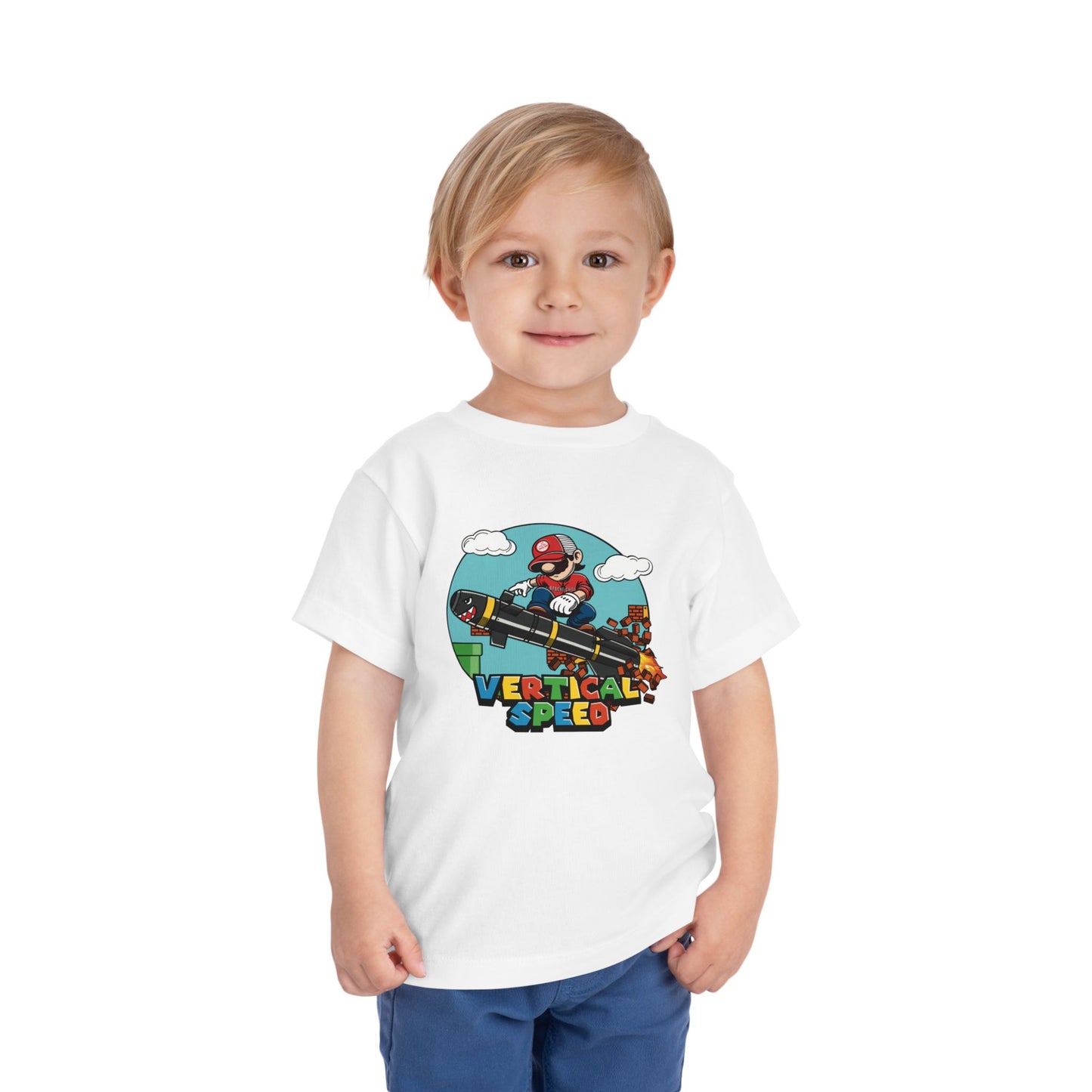 Level Up Vertical Speed Toddler Short Sleeve Tee