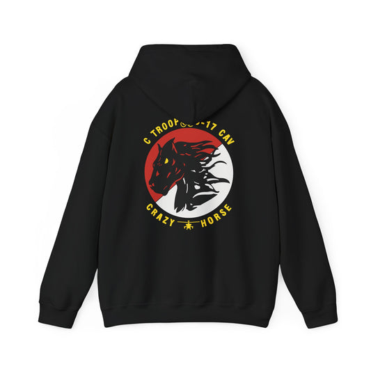 6-17 AIR CAV Charlie Troop Unisex Heavy Blend Hooded Sweatshirt
