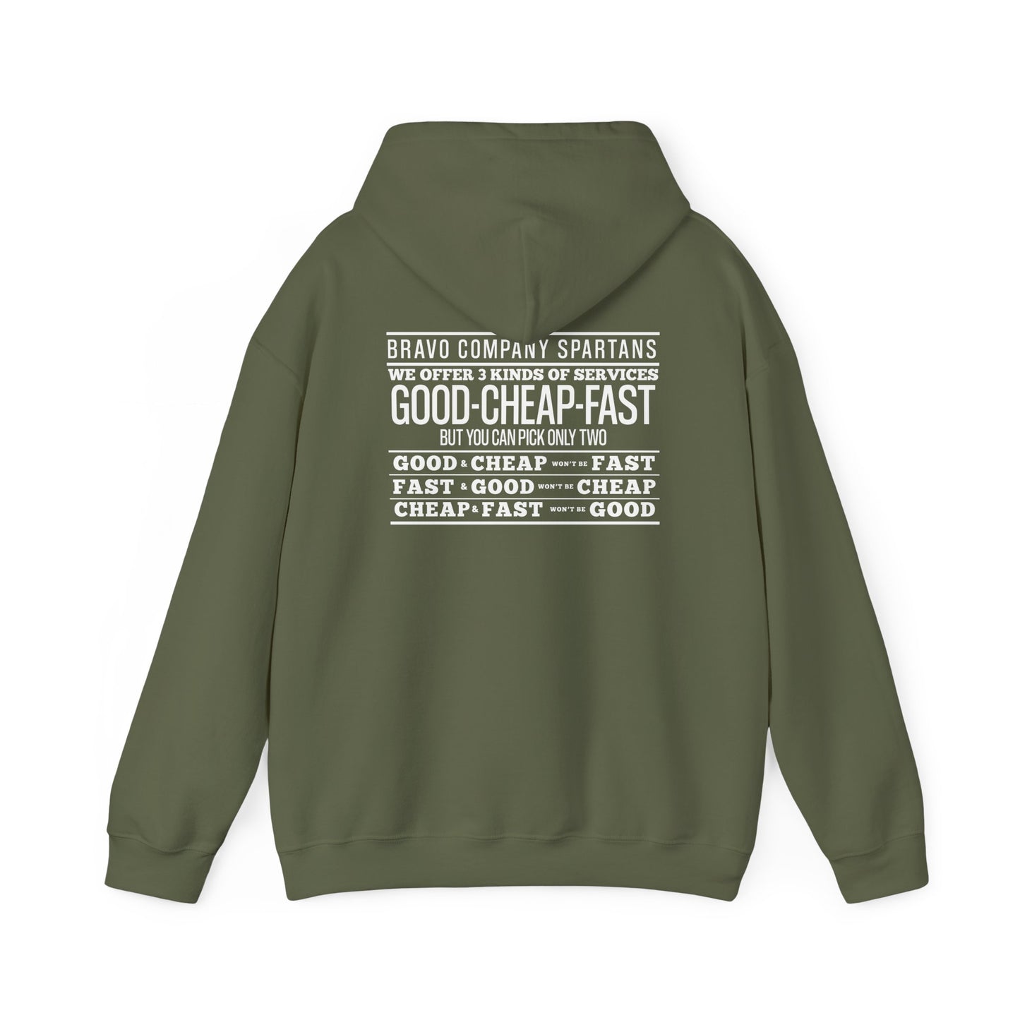 Bravo 7/158th AVN REGT Heavy Blend Hooded Sweatshirt