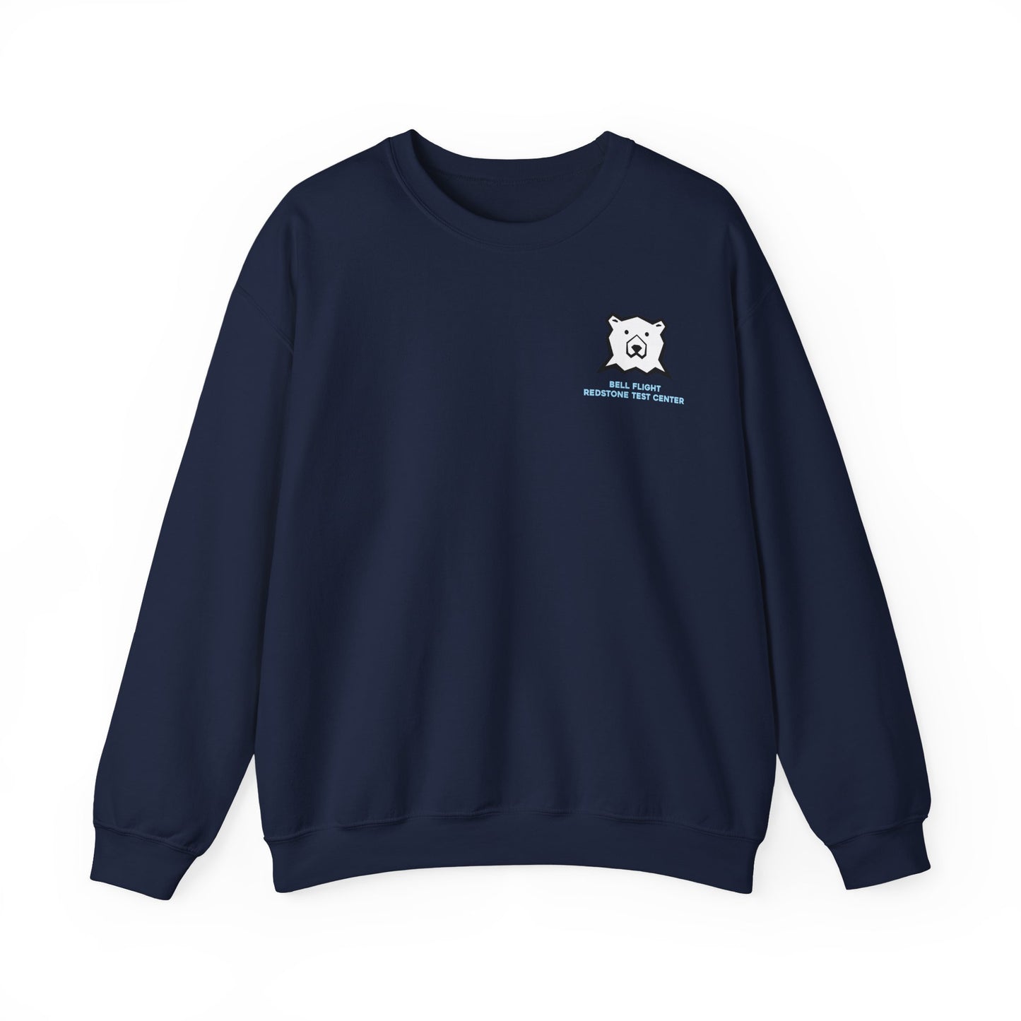 Bell 525 Icing Trials Crewneck Sweatshirt 50/50 Cotton-Poly