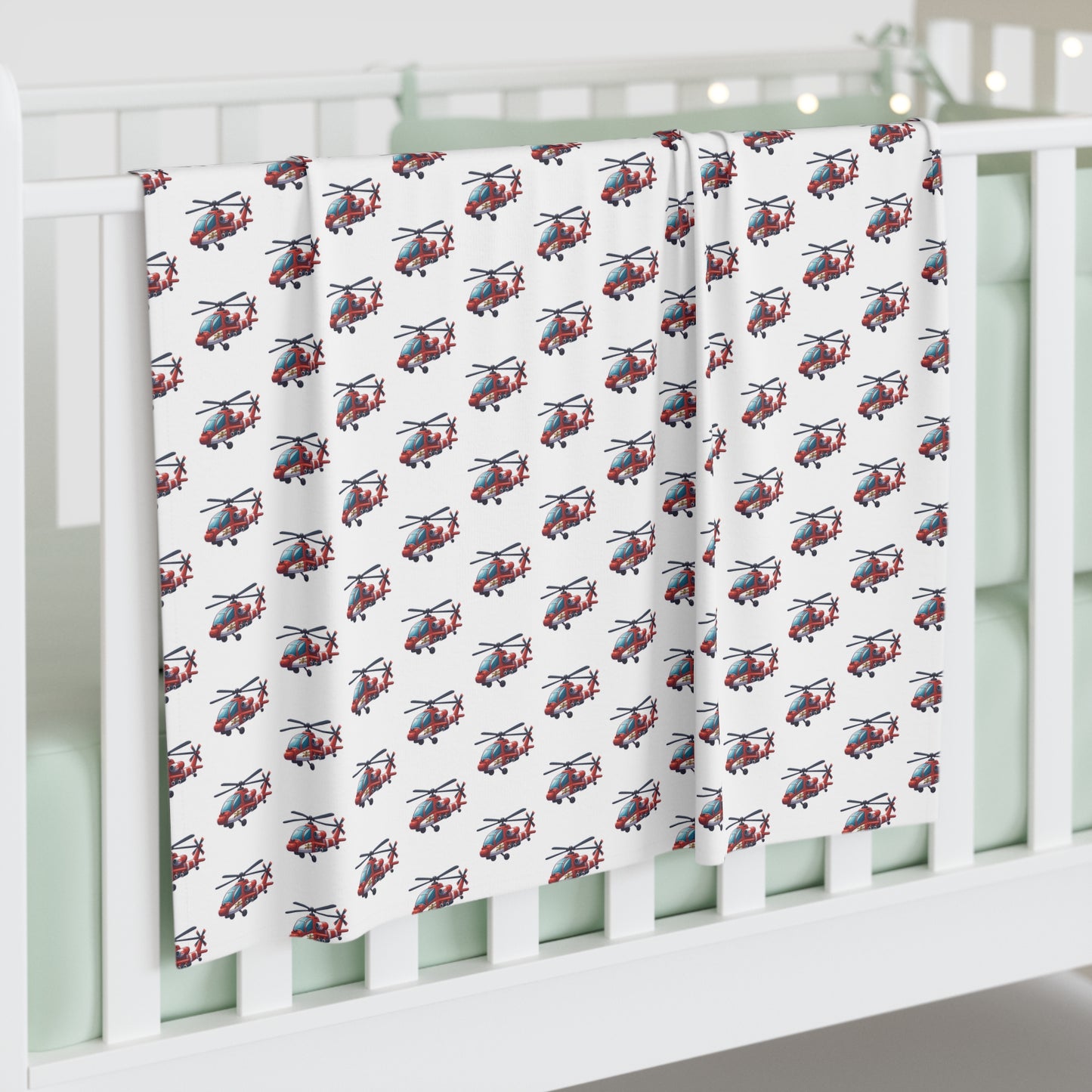 5-17 little trooper Baby Swaddle Blanket