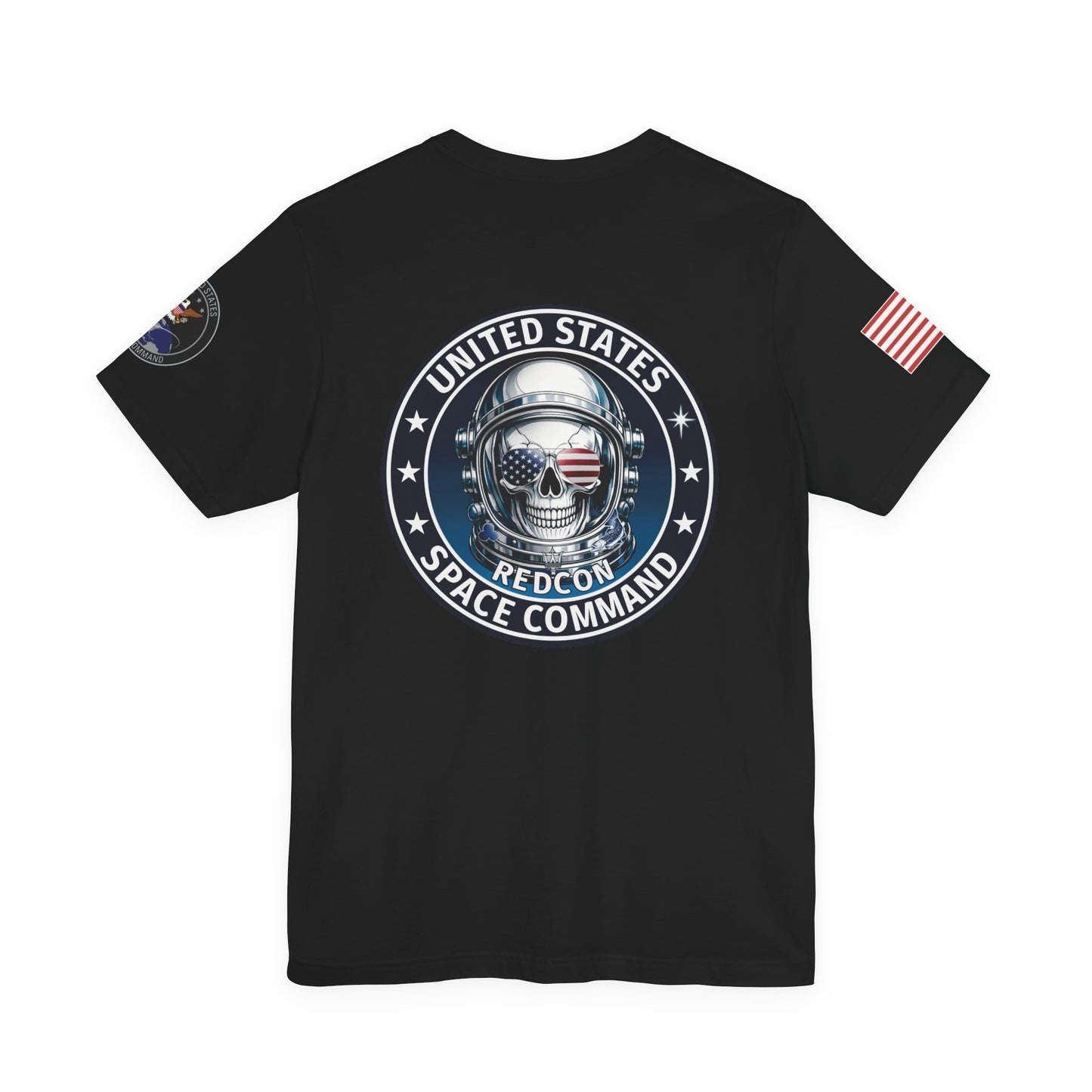 U.S. Space Command Skull Astronaut REDCON T-Shirt