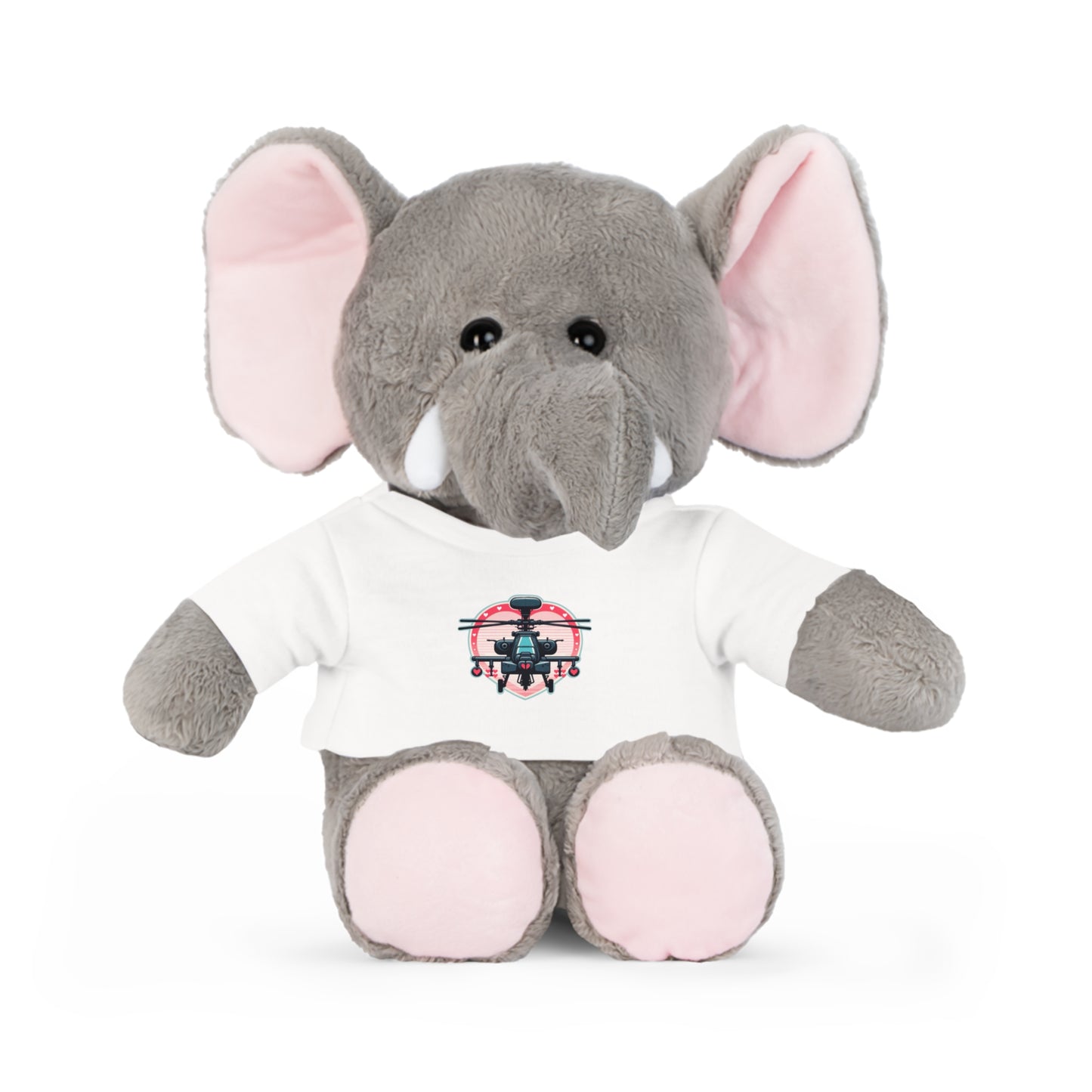 Medium Plushie Toy with Apache Valentine T-Shirt