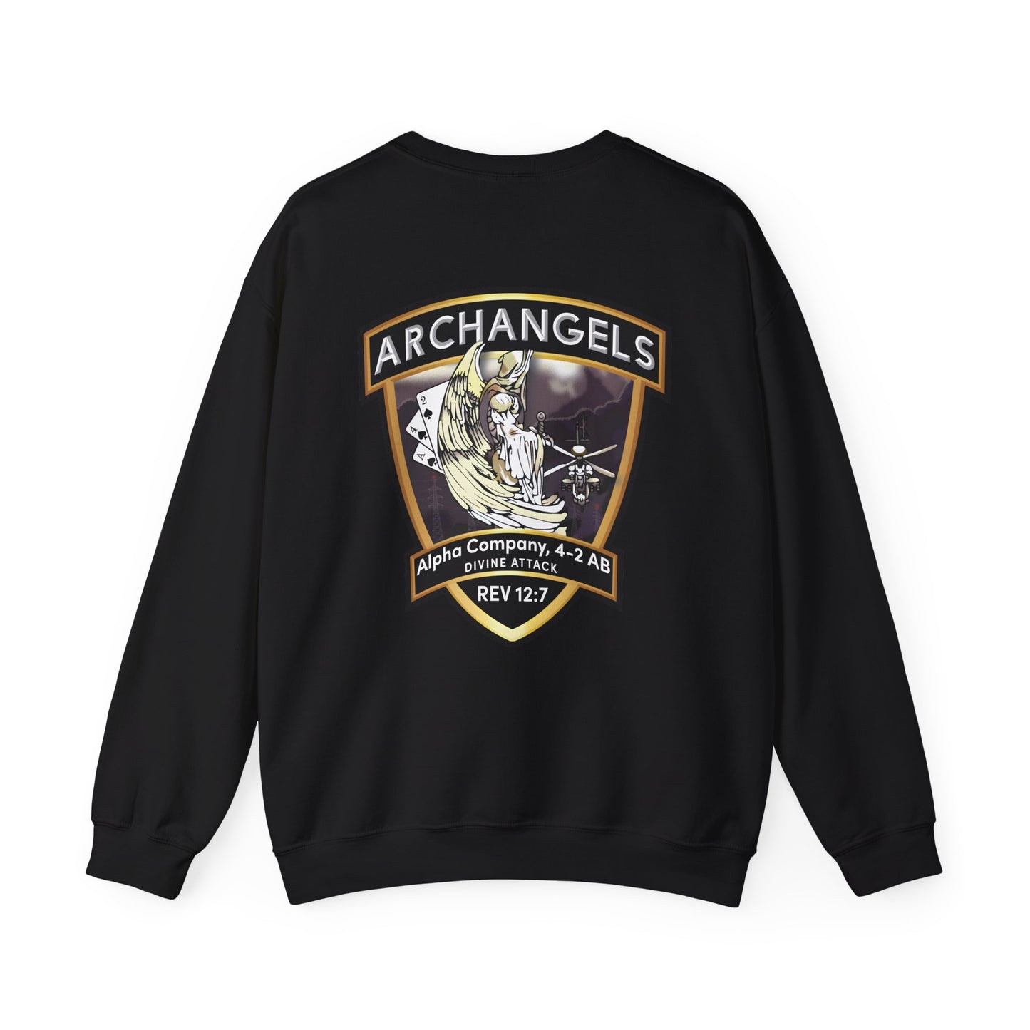 4-2 Archangels Heavy Blend Crewneck Sweatshirt