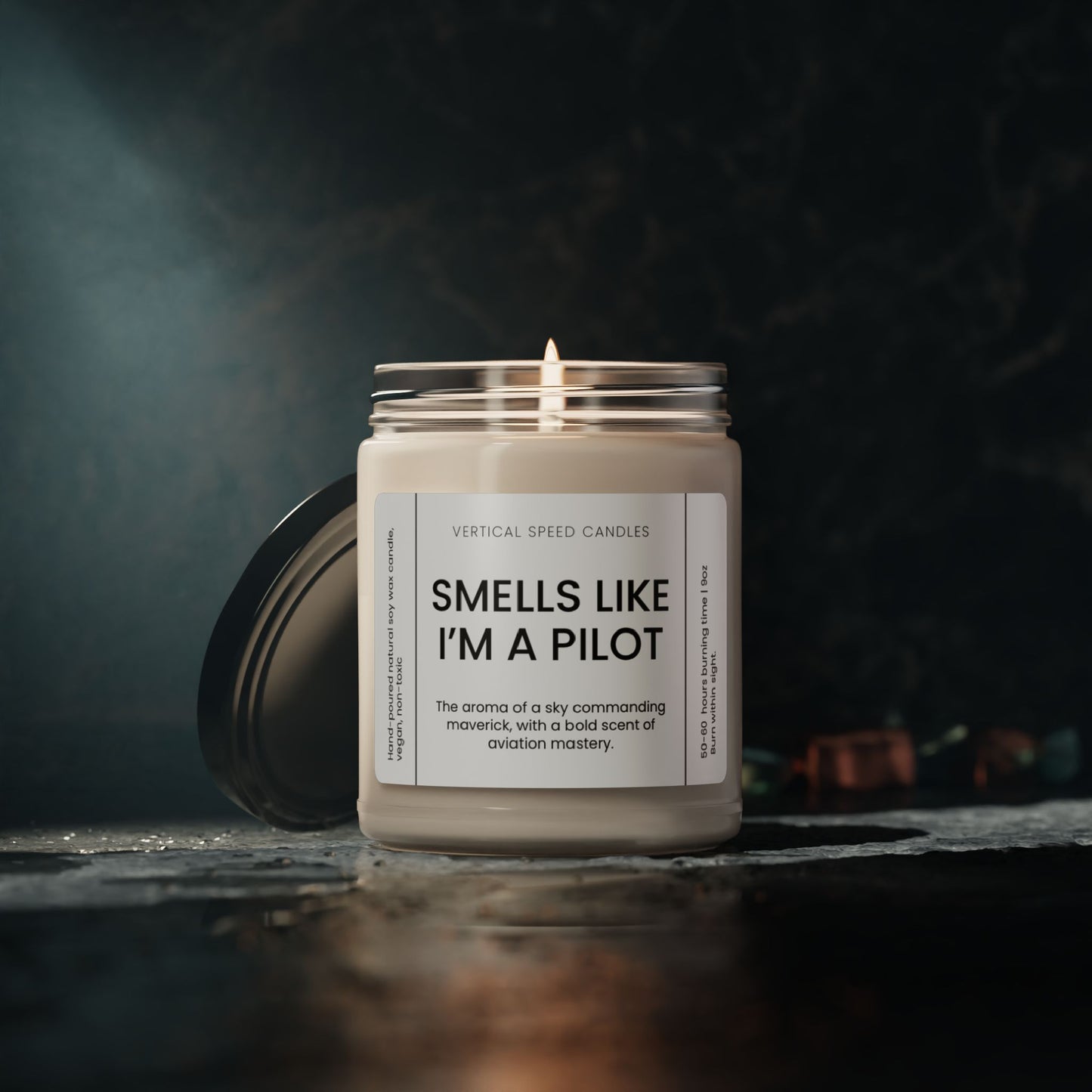 Smells Like I’m A Pilot Scented Soy Candle, 9oz