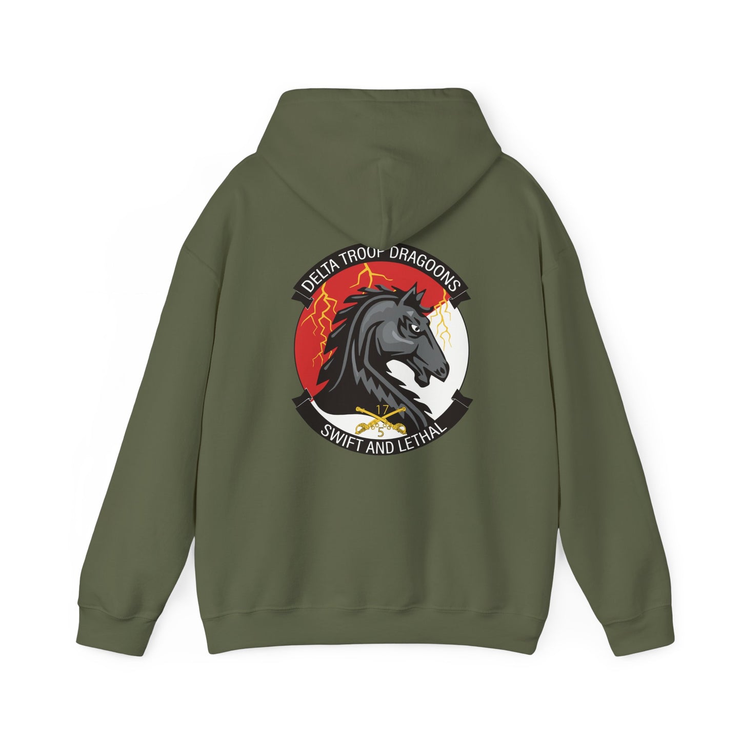 5-17 Delta Heavy Blend Hooded Sweatshirt