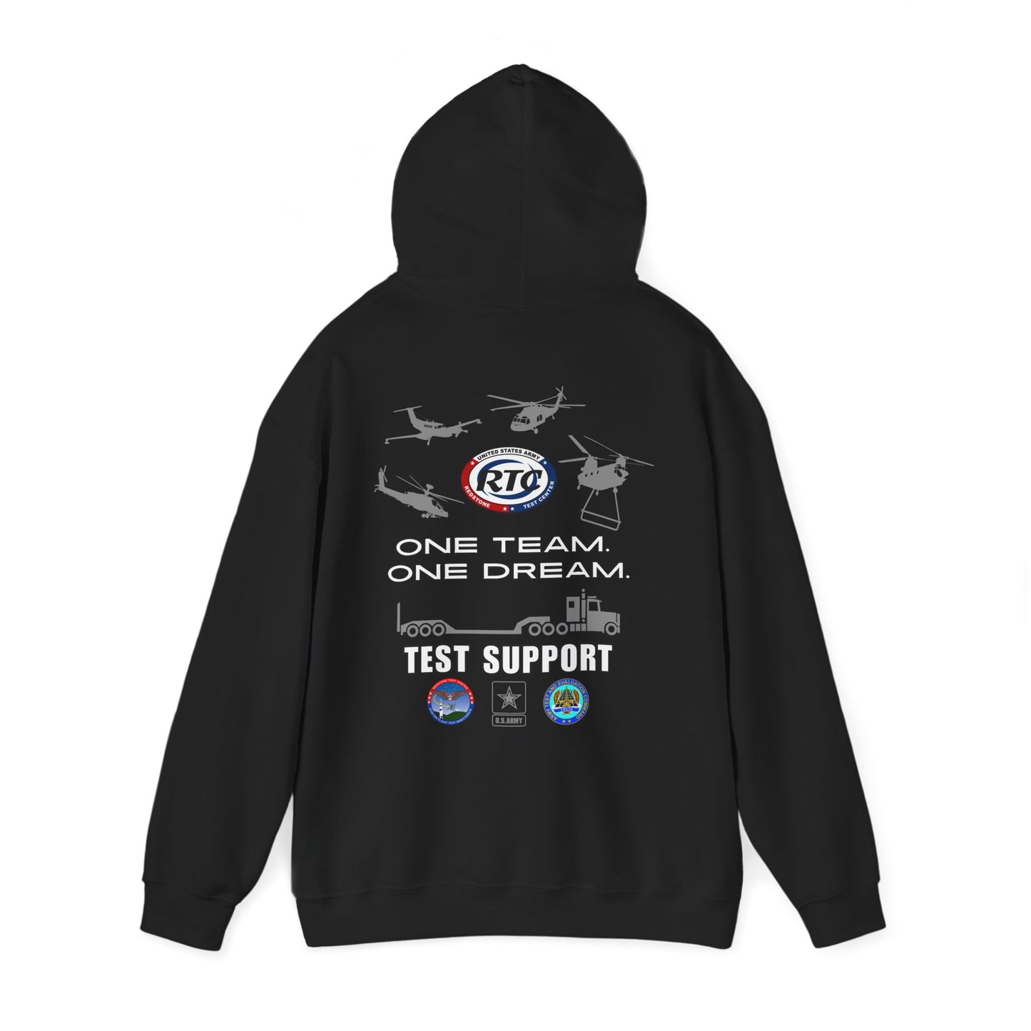 Test Support Unisex Hoodie