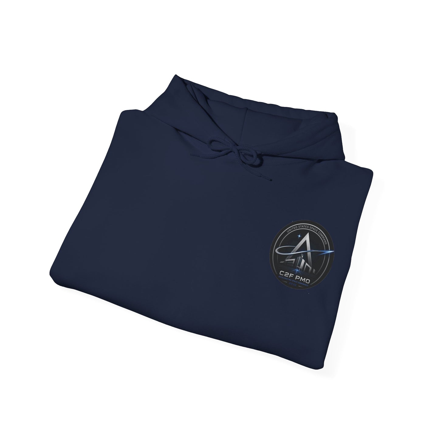 U.S. Space Command C2F PMO Logo Hoodie Accelerating Space Dominance 2032