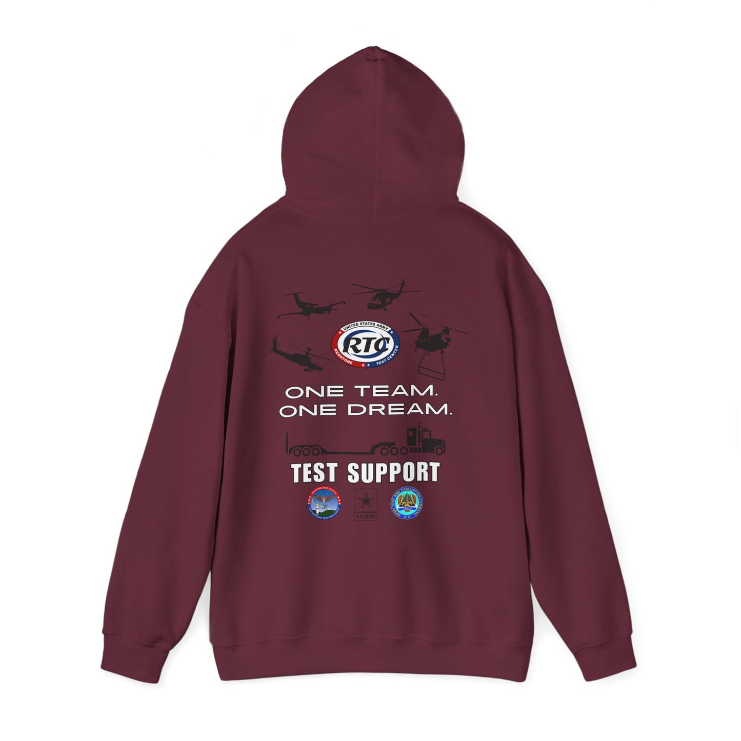 Test Support Unisex Hoodie