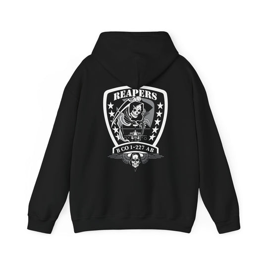 1-227 Reapers Shield Heavy Blend Hooded Sweatshirt